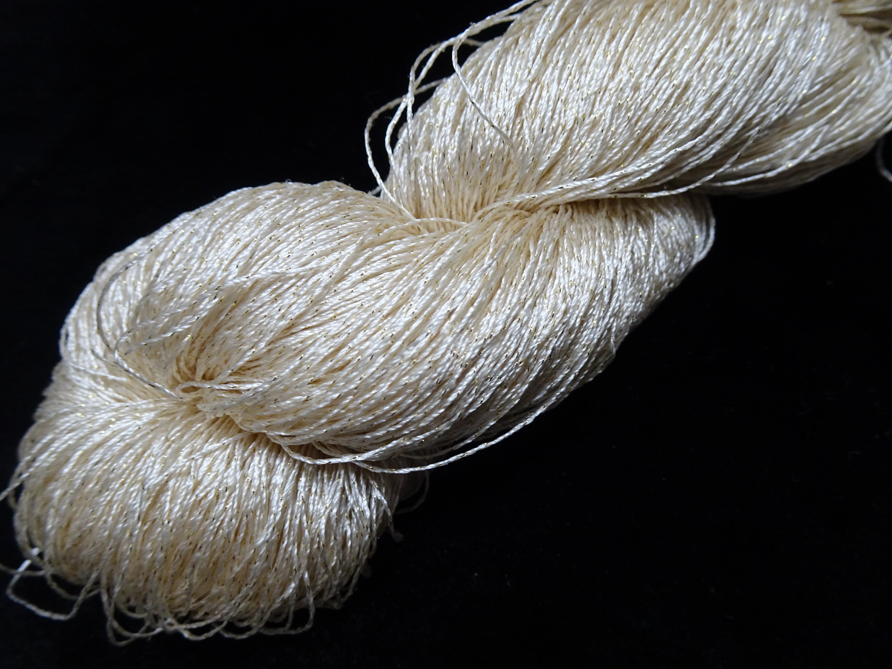 Japanese Vintage High Class Rare Silk Thread Mixture of Gold embroidery 17892