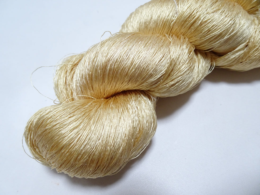 Japanese Vintage Twisted Silk Thread Embroidery 17125