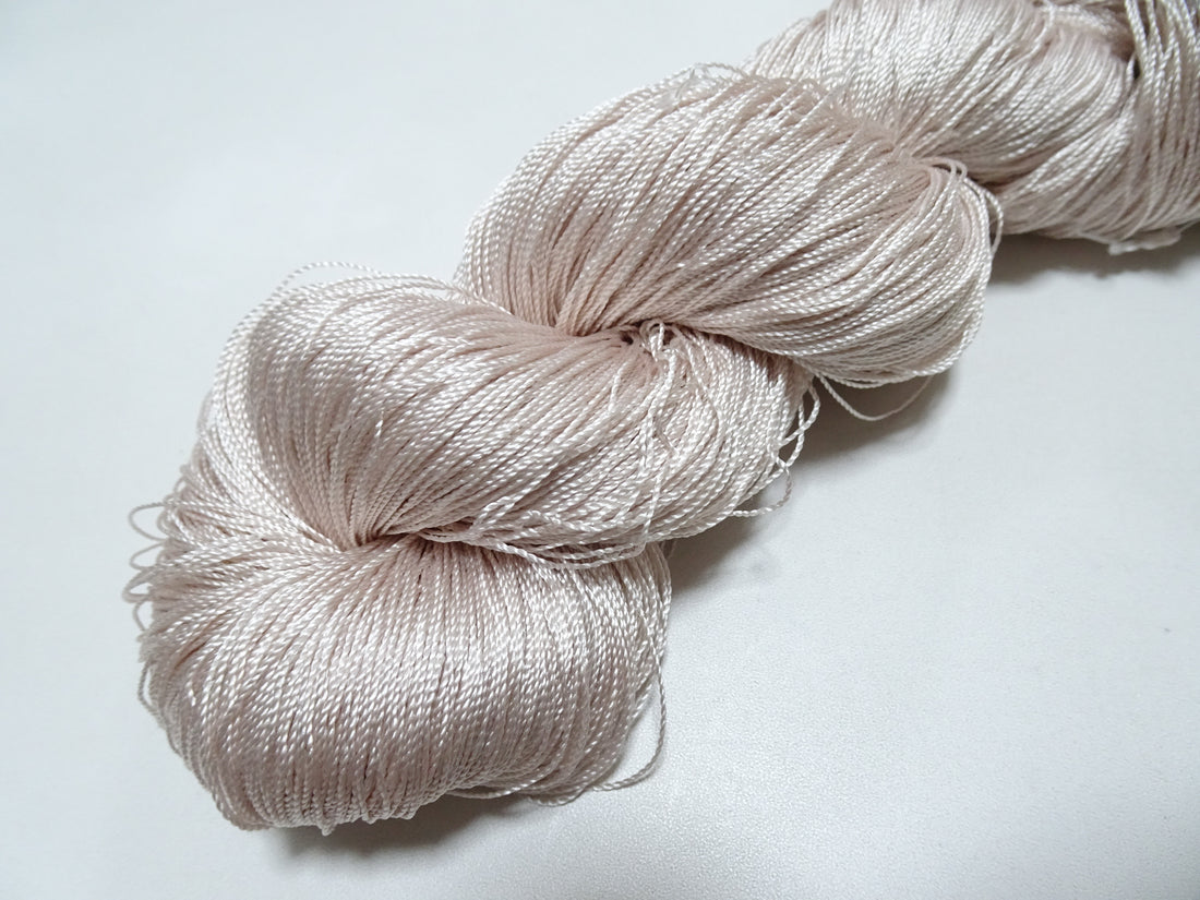 Japanese Vintage Twisted Silk Thread　Embroidery 18623