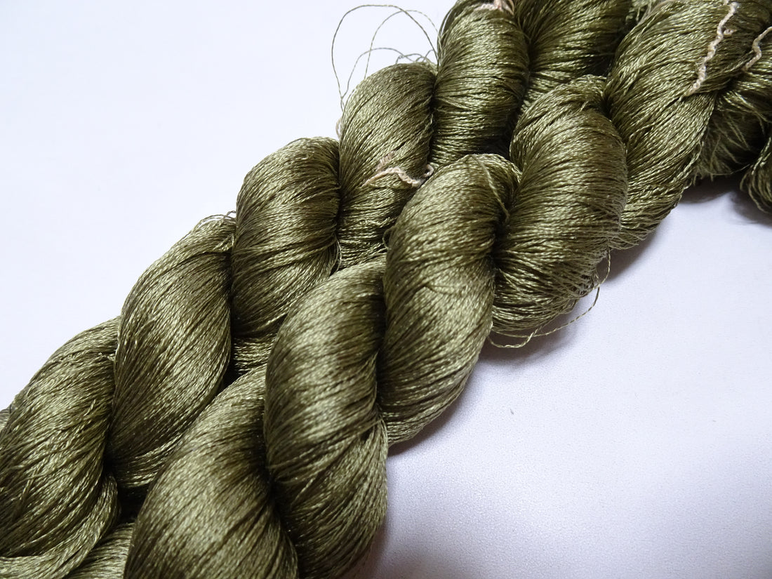 Japanese Vintage Twisted Silk Thread 2sets Embroidery 16948