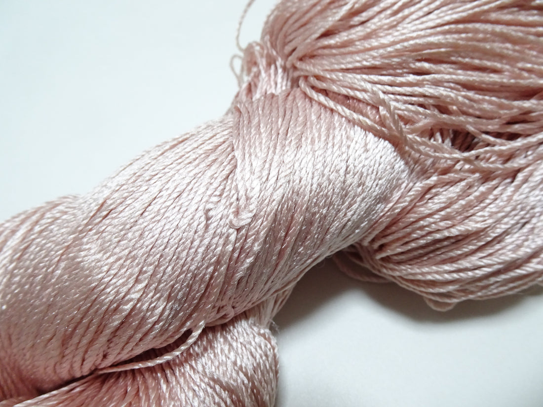 Japanese Tanaka Gen Silk – One-of-a-Kind Hand-Dyed Artistic Silk Thread, Rare Japanese Artisan Yarn, Limited Stock 16469