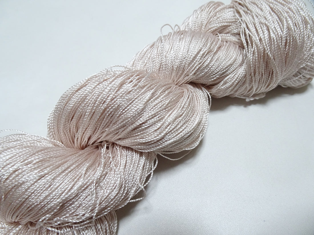Japanese Vintage Twisted Silk Thread　Embroidery 18623