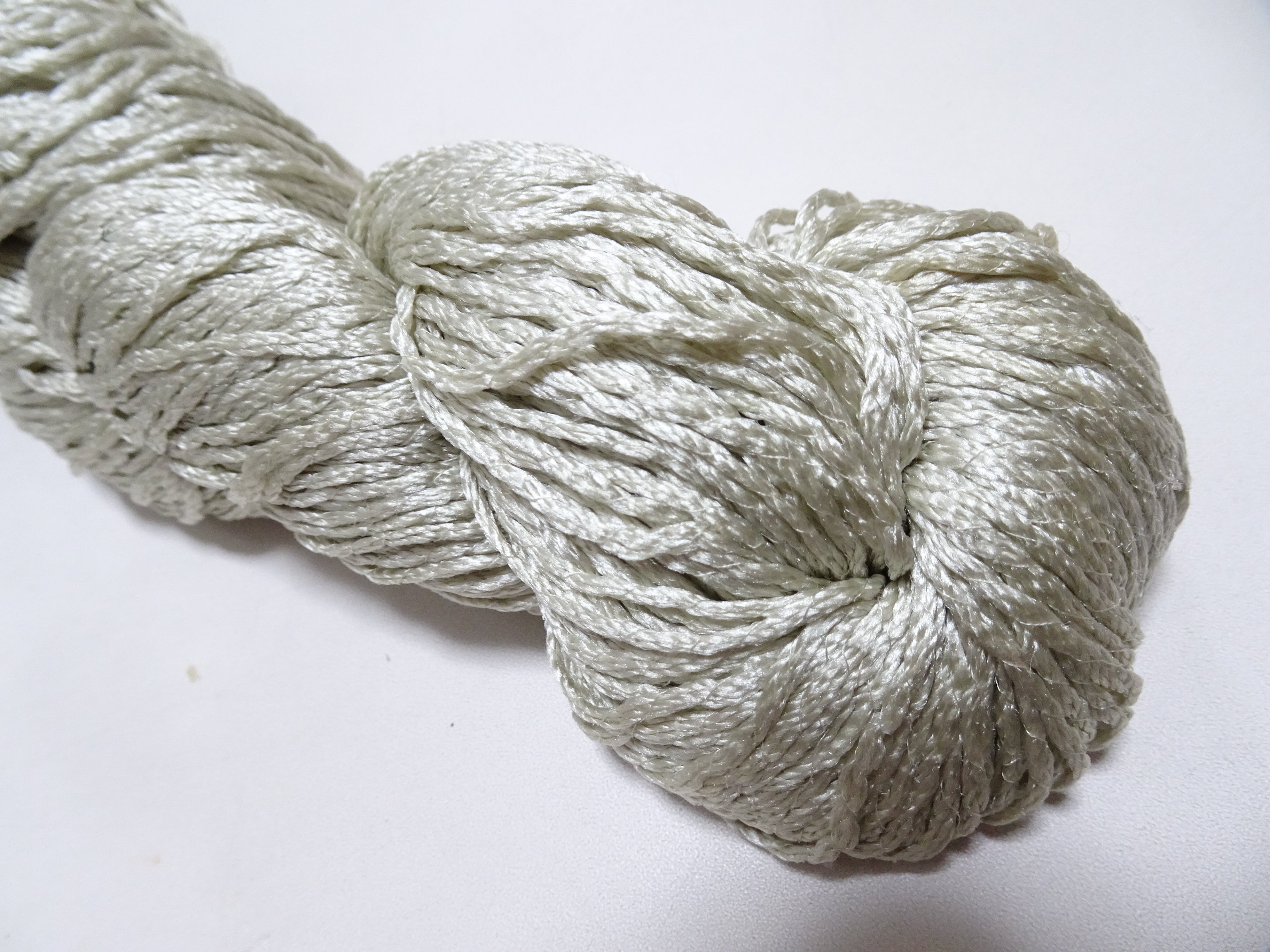 Japanese Tanaka Gen Silk – One-of-a-Kind Hand-Dyed Artistic Silk Thread, Rare Japanese Artisan Yarn, Limited Stock 19107