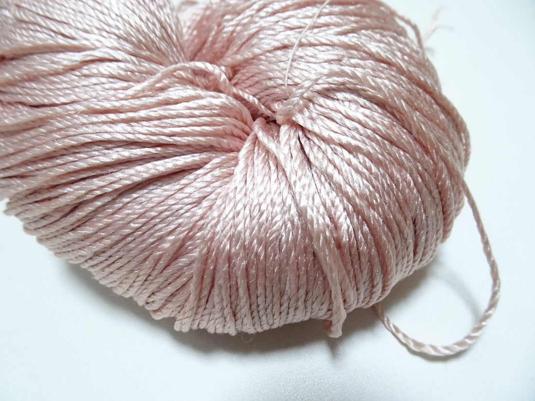 Japanese Tanaka Gen Silk – One-of-a-Kind Hand-Dyed Artistic Silk Thread, Rare Japanese Artisan Yarn, Limited Stock 16469