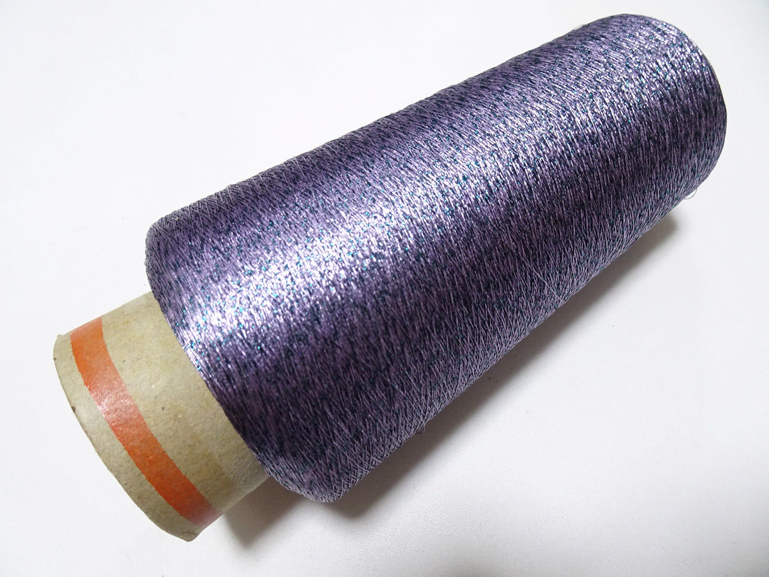 Super Special price! Japanese vintage metallic lame thread embroidery 5000M 9338
