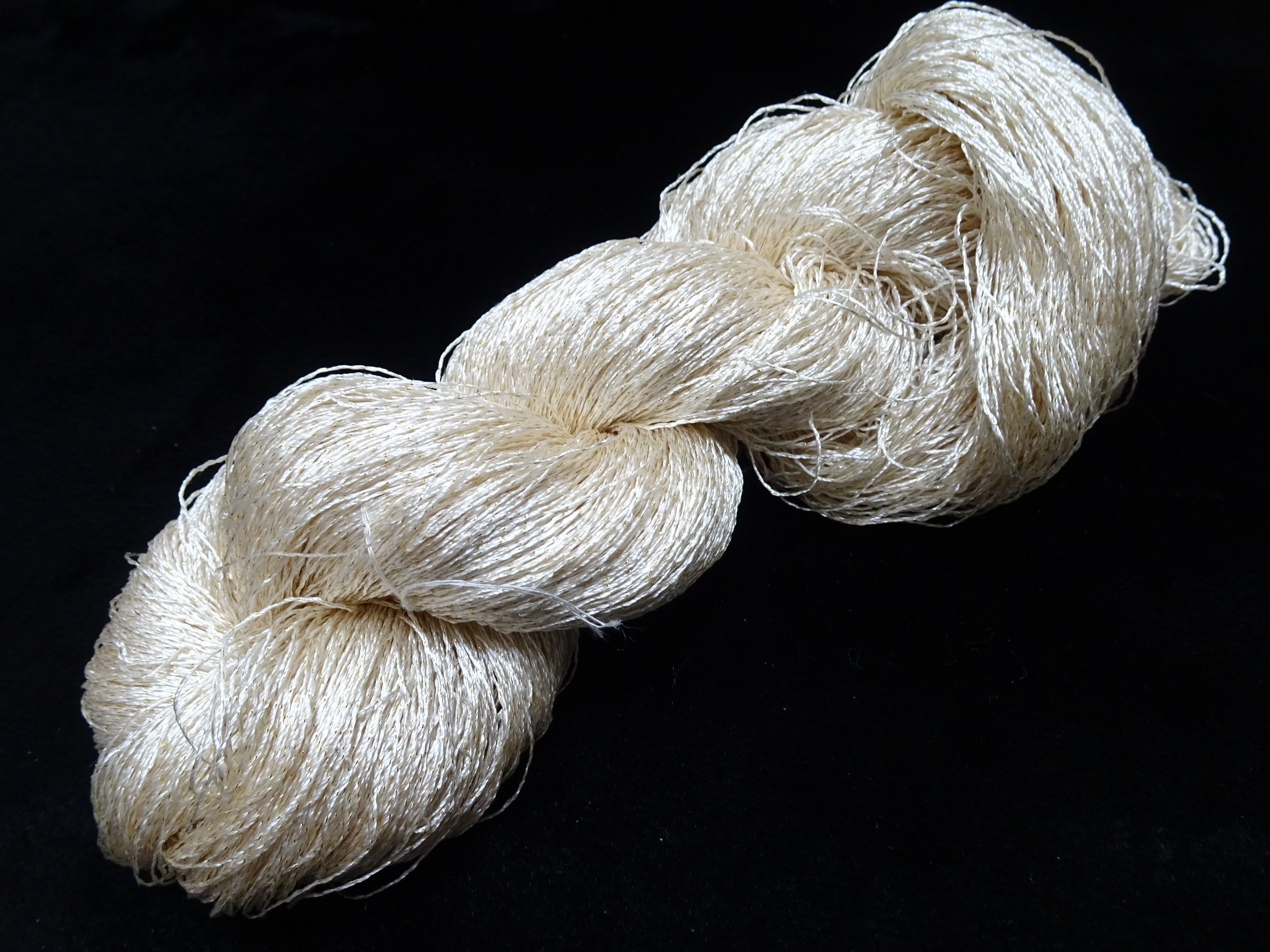 Japanese Vintage High Class Rare Silk Thread Mixture of Gold embroidery 17893