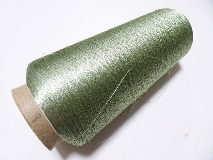 Japanese vintage rare Superb pure silver leaf thread color 33  5000M  0.16mm