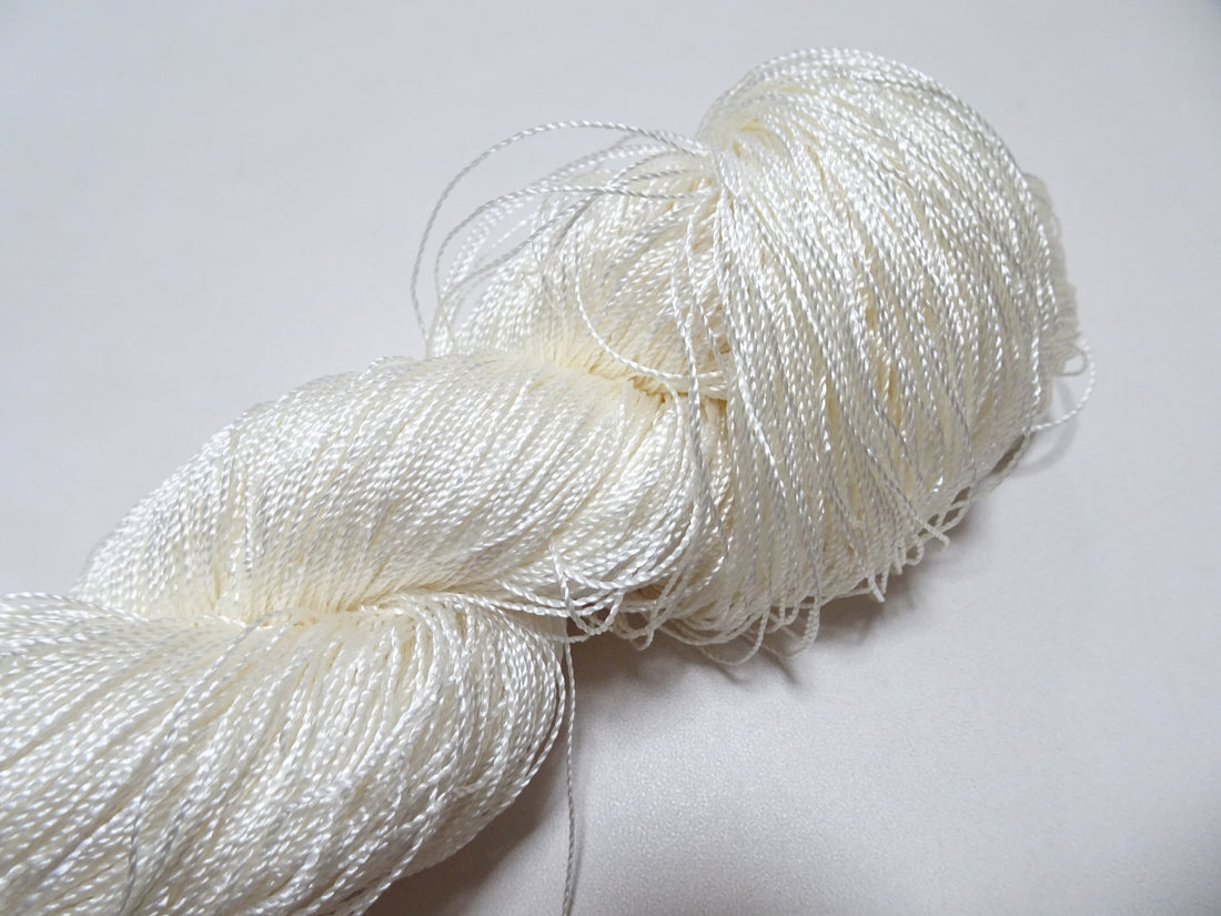 Japanese Vintage Twisted Silk Thread Embroidery & Weaving 18432
