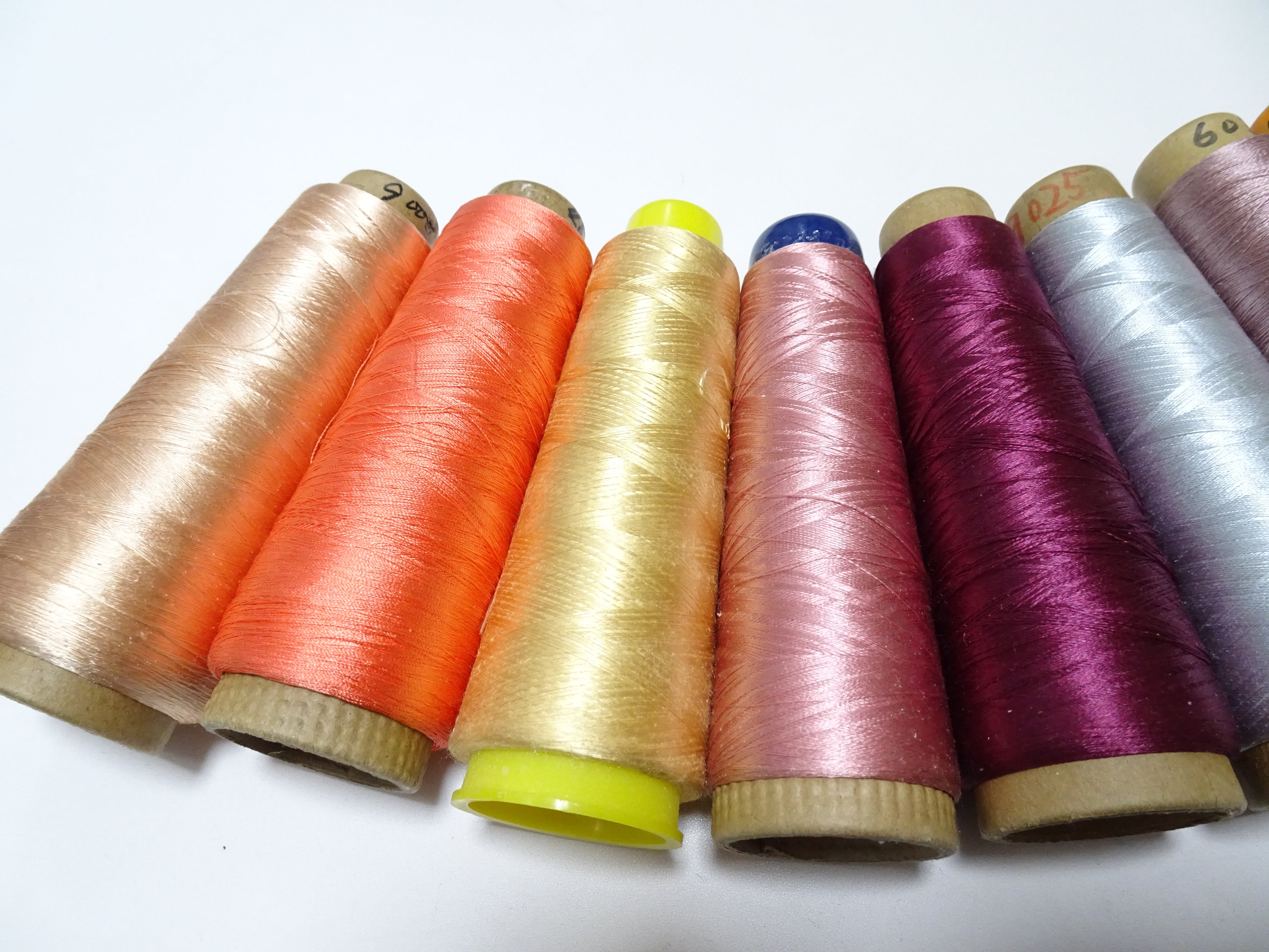 Special Price!! Japanese vintage silk thread 10sets embroidery Over 6,000 meters  16361