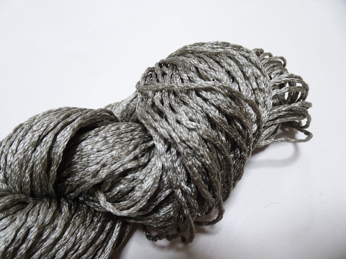 Japanese Tanaka Gen Silk – One-of-a-Kind Hand-Dyed Artistic Silk Thread, Rare Japanese Artisan Yarn, Limited Stock 19108