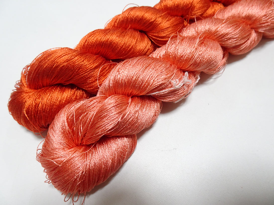 Japanese Vintage Twisted Silk Thread 2sets Embroidery 16949