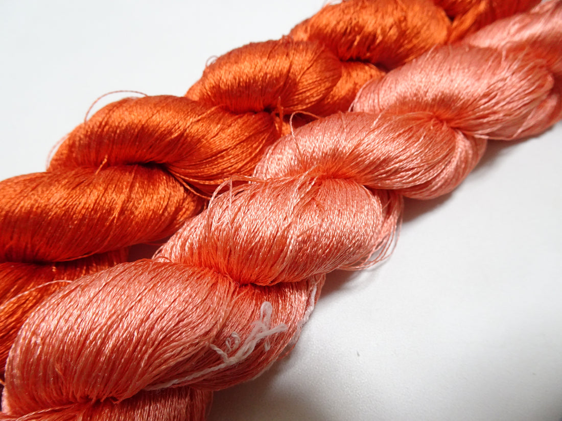 Japanese Vintage Twisted Silk Thread 2sets Embroidery 16949