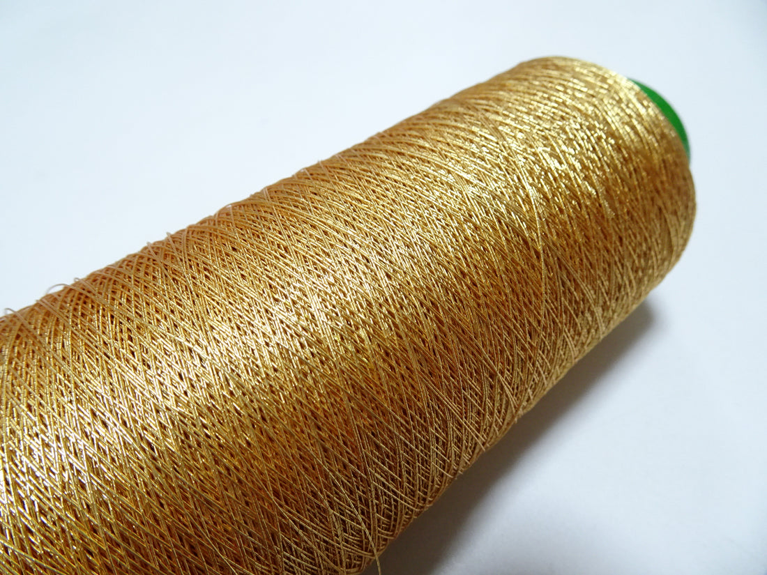Japanese vintage Superb gold leaf thread 3114  embroidery 1000M  0.30mm