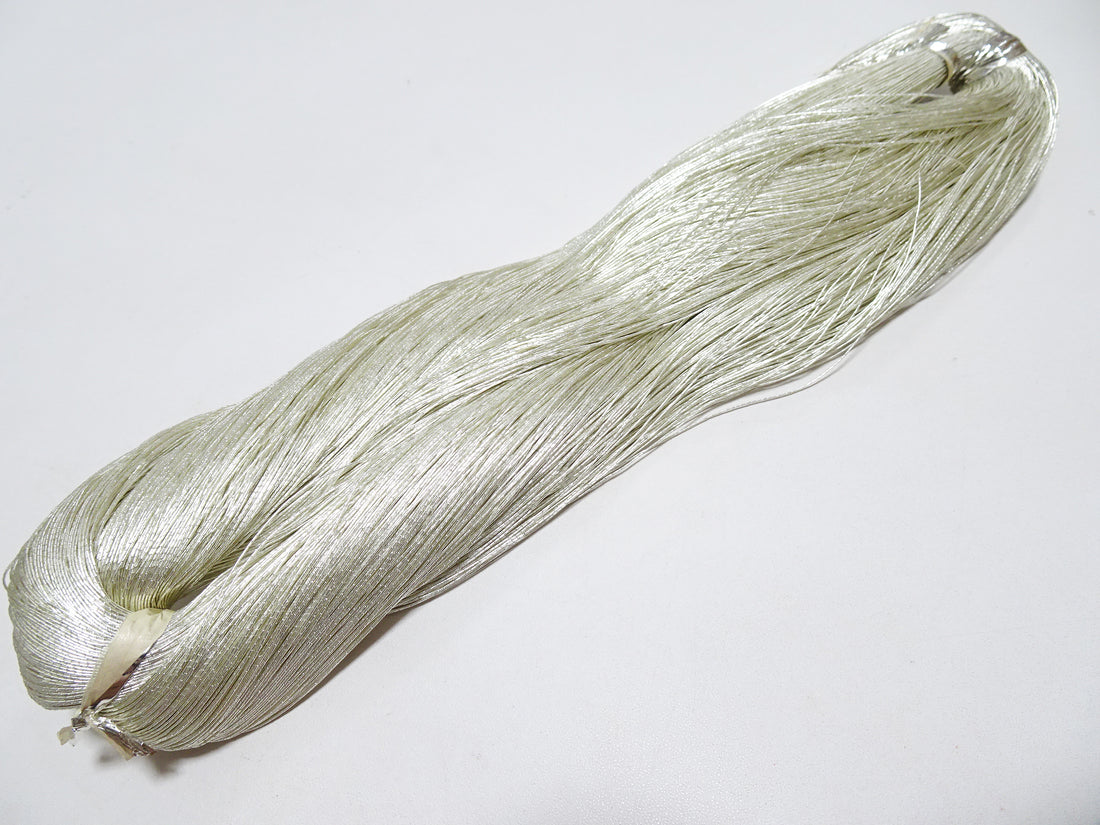 Special price! Japanese Vintage Real Silver leaf thread embroidery 500M 0.40mm