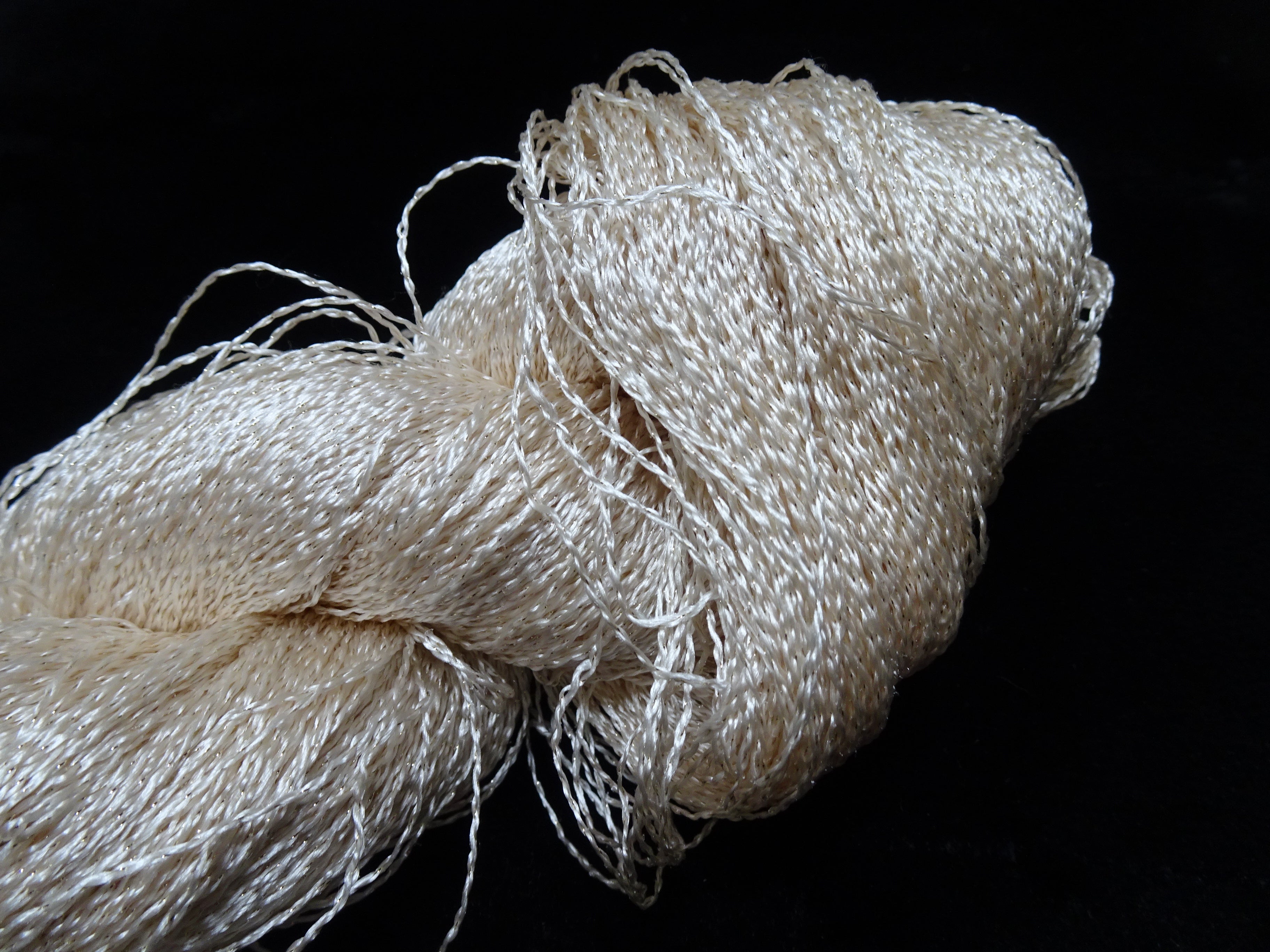 Japanese Vintage High Class Rare Silk Thread Mixture of Gold embroidery 17894
