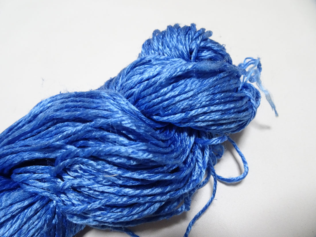 Japanese Tanaka Gen Silk – One-of-a-Kind Hand-Dyed Artistic Silk Thread, Rare Japanese Artisan Yarn, Limited Stock 16504