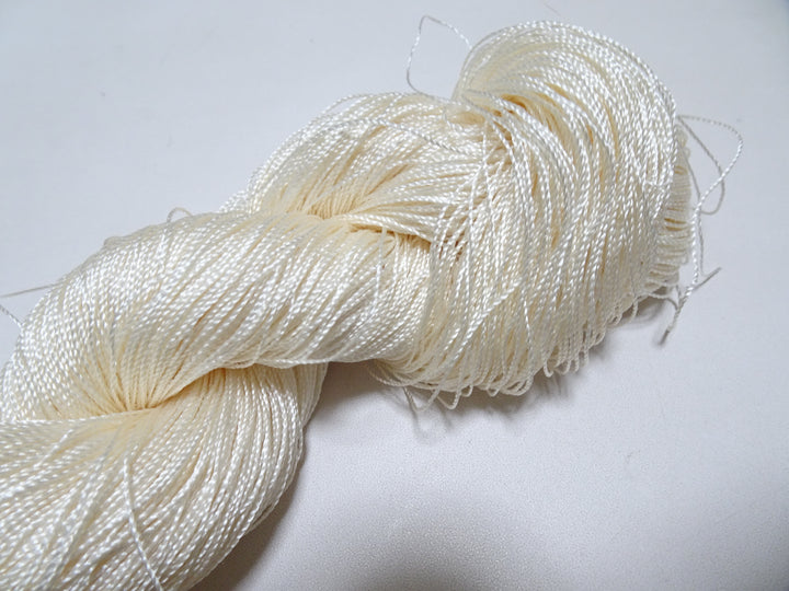 Japanese Vintage Twisted Silk Thread Embroidery & Weaving 17740