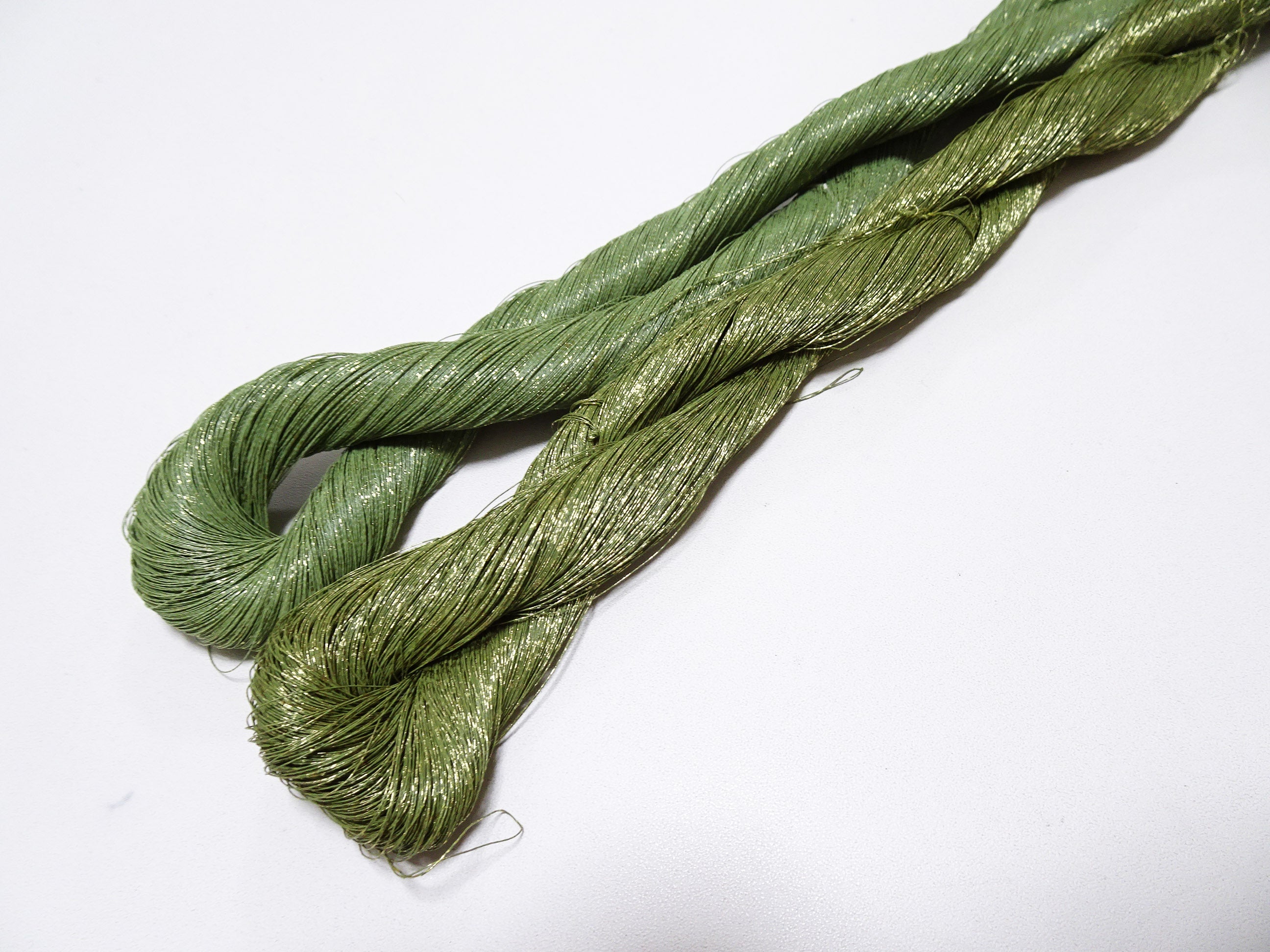 Special price! Japanese Vintage Super Rare Urushi (japanese lacquer) Kinsunago thread 2sets Over 1500M  0.16mm  12601