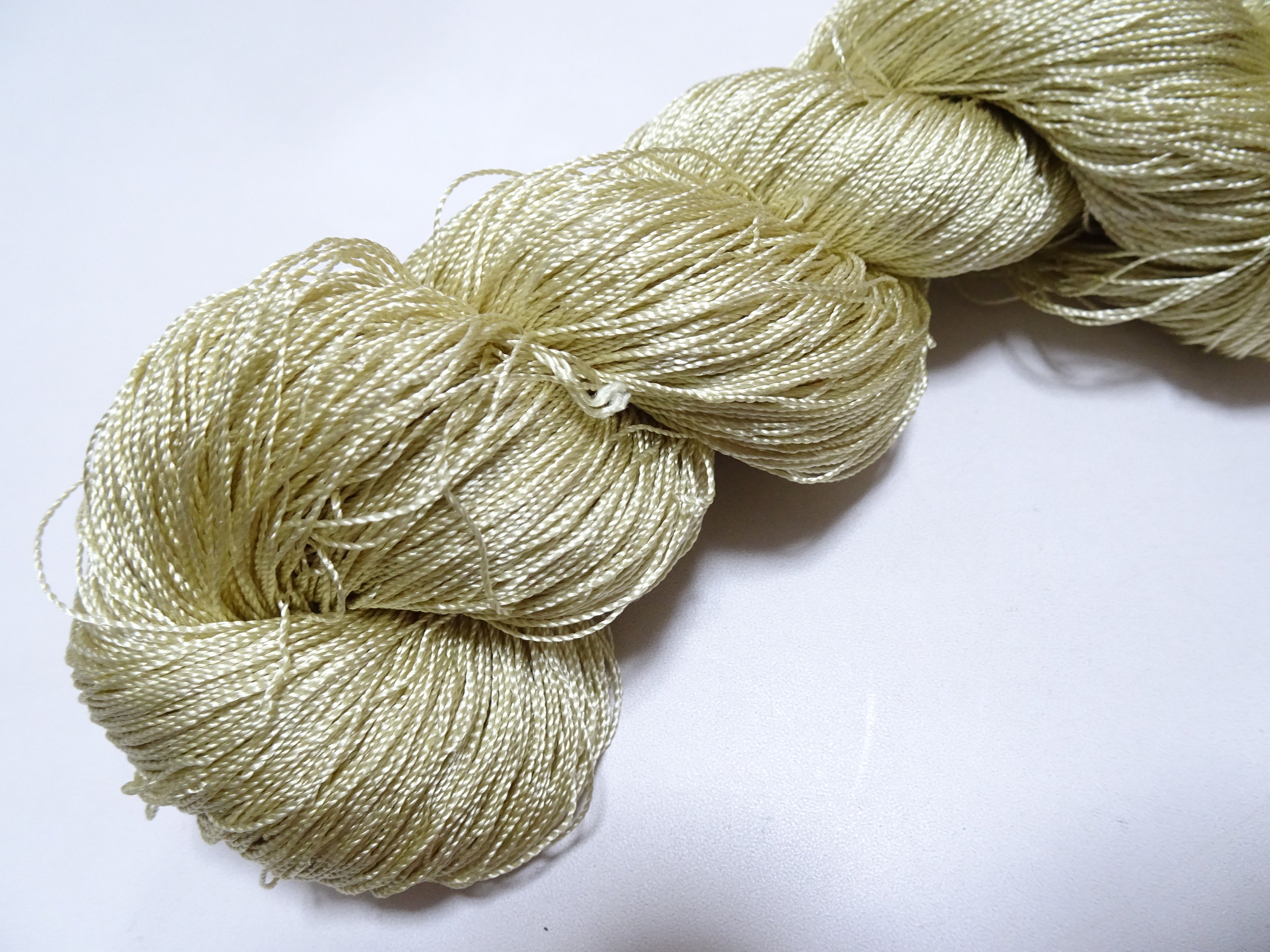 Japanese Vintage Twisted Silk Thread　Embroidery 18625
