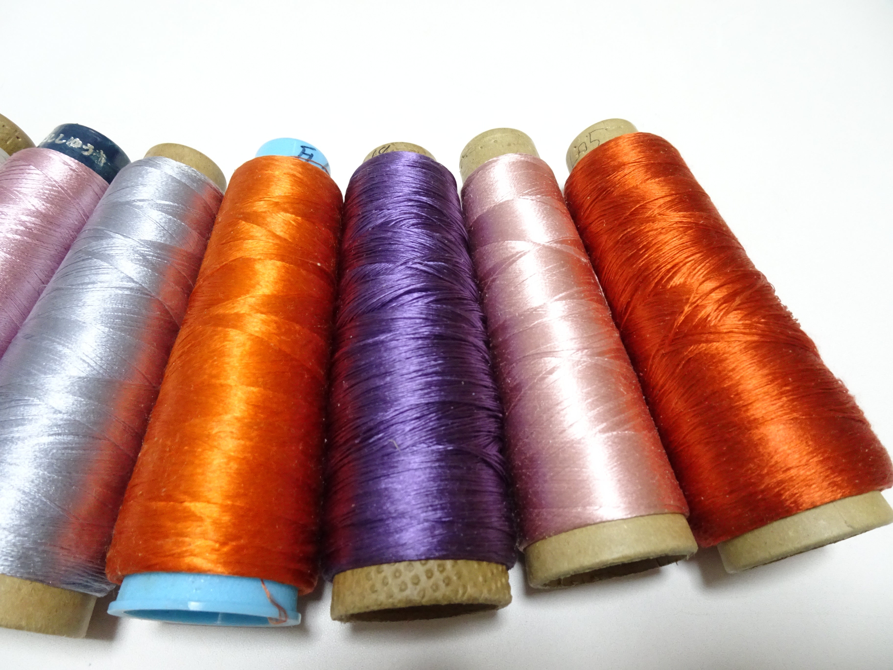 Special Price!! Japanese vintage silk thread 10sets embroidery Over 6,000 meters  16362