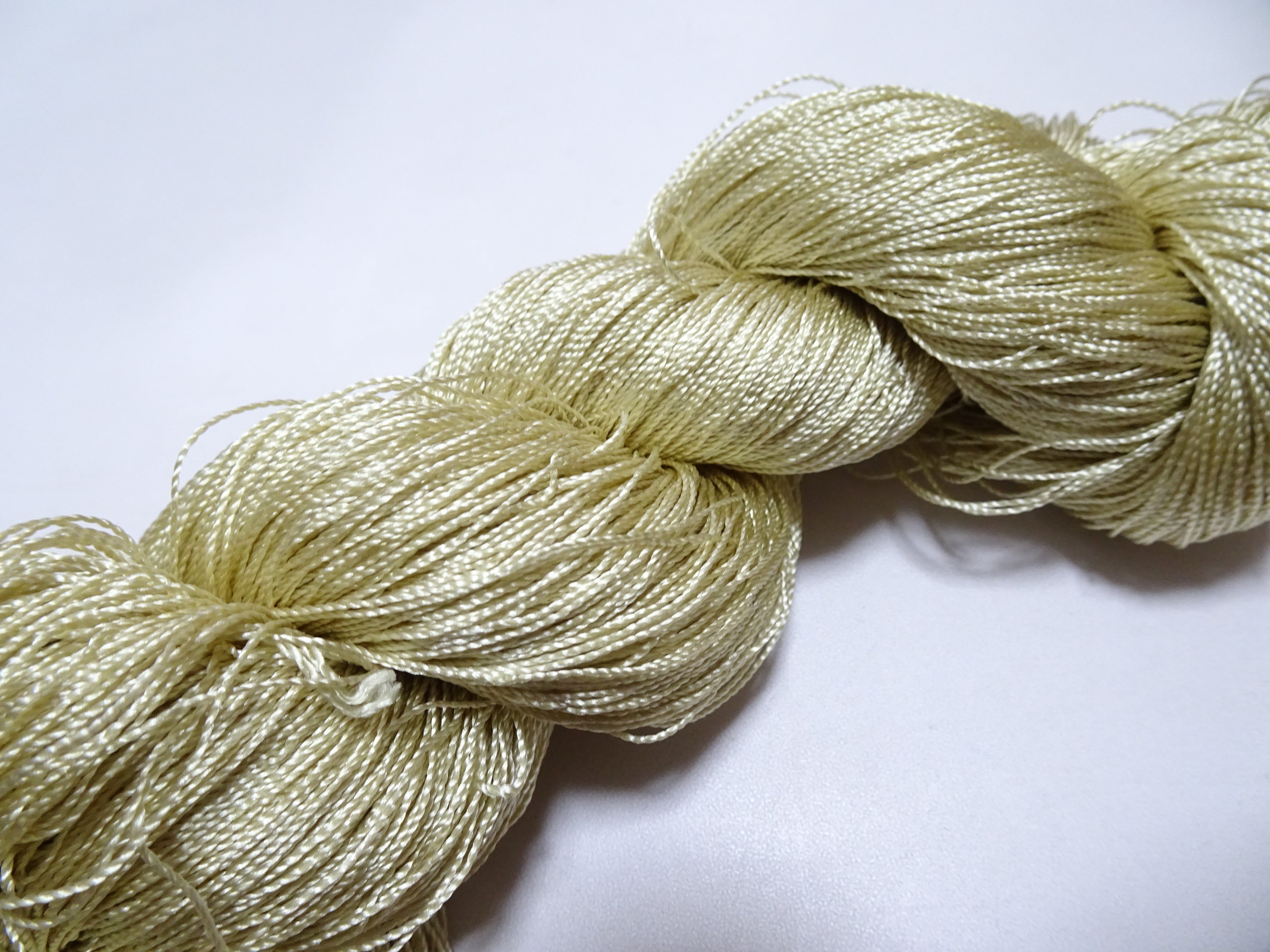Japanese Vintage Twisted Silk Thread　Embroidery 18625