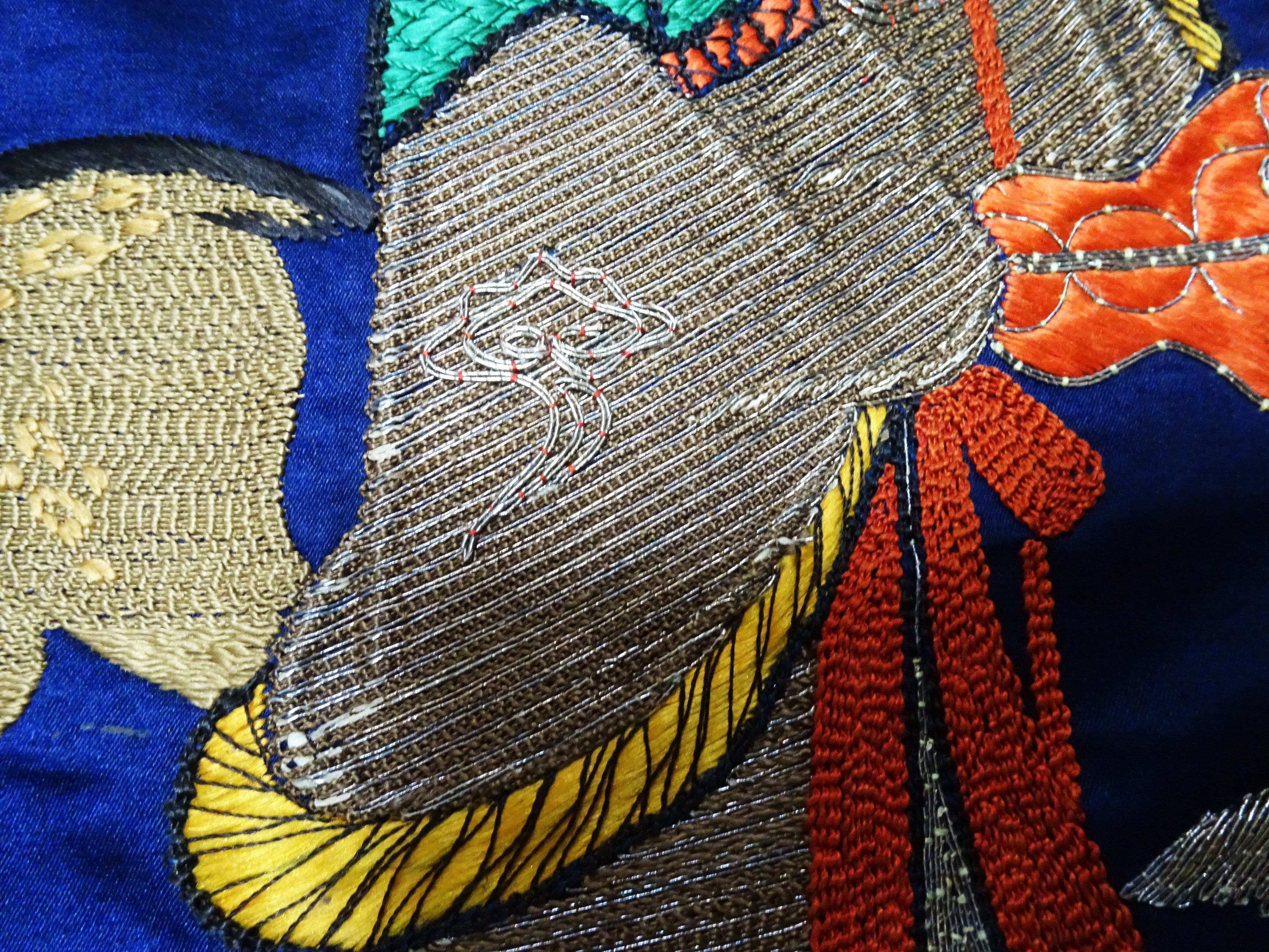 Japanese Antique high quality Super Rare Fukusa  Embroidery 7680