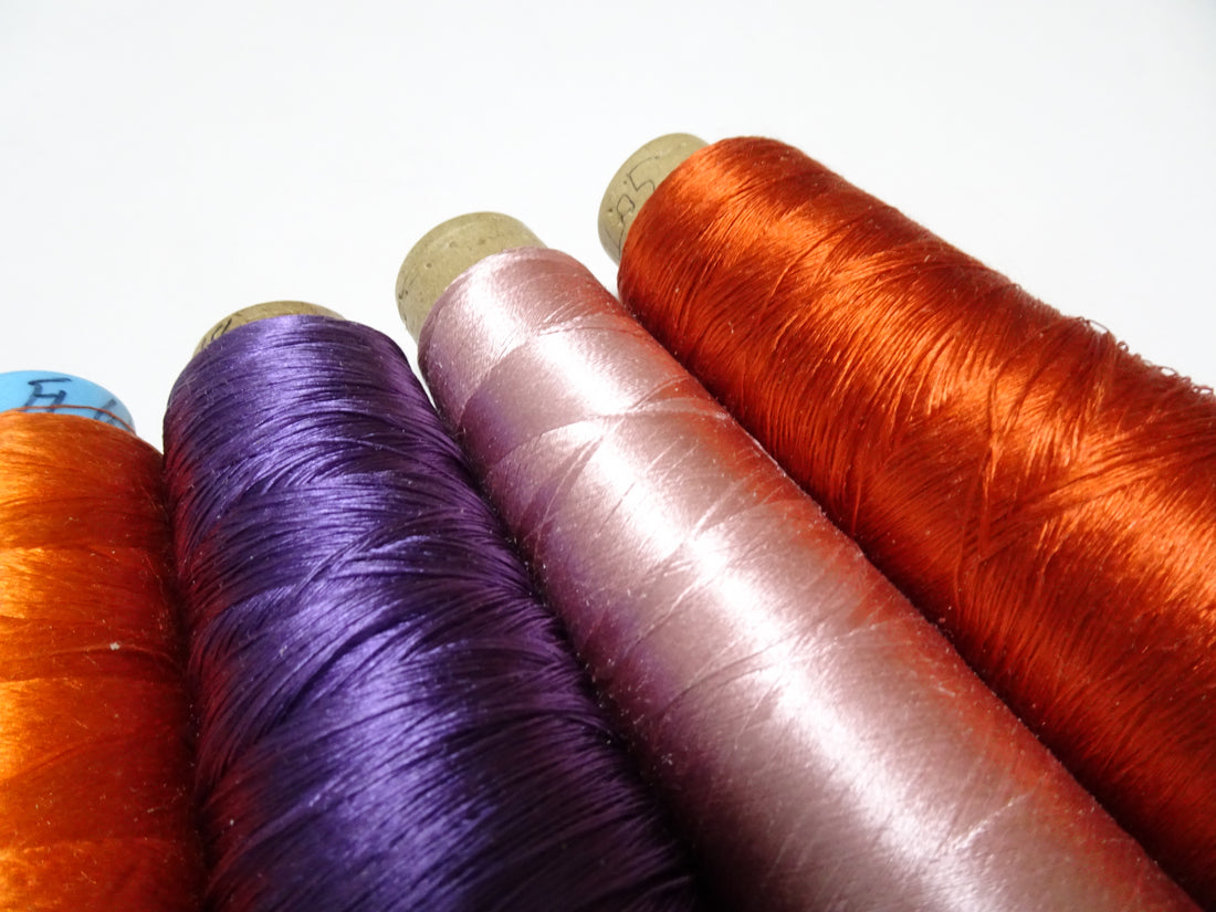 Special Price!! Japanese vintage silk thread 10sets embroidery Over 6,000 meters  16362