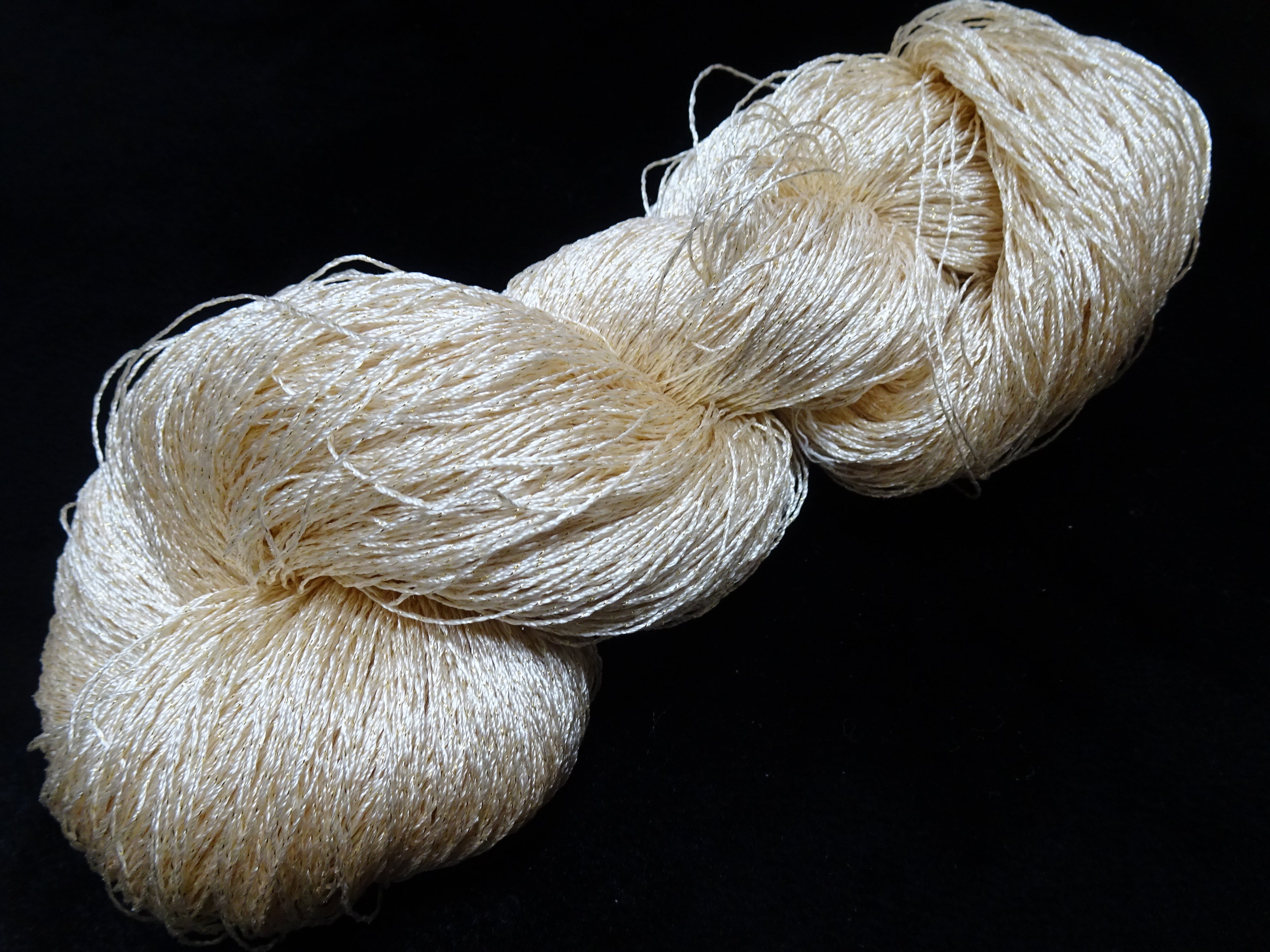 Japanese Vintage High Class Rare Silk Thread Mixture of Gold embroidery 17895
