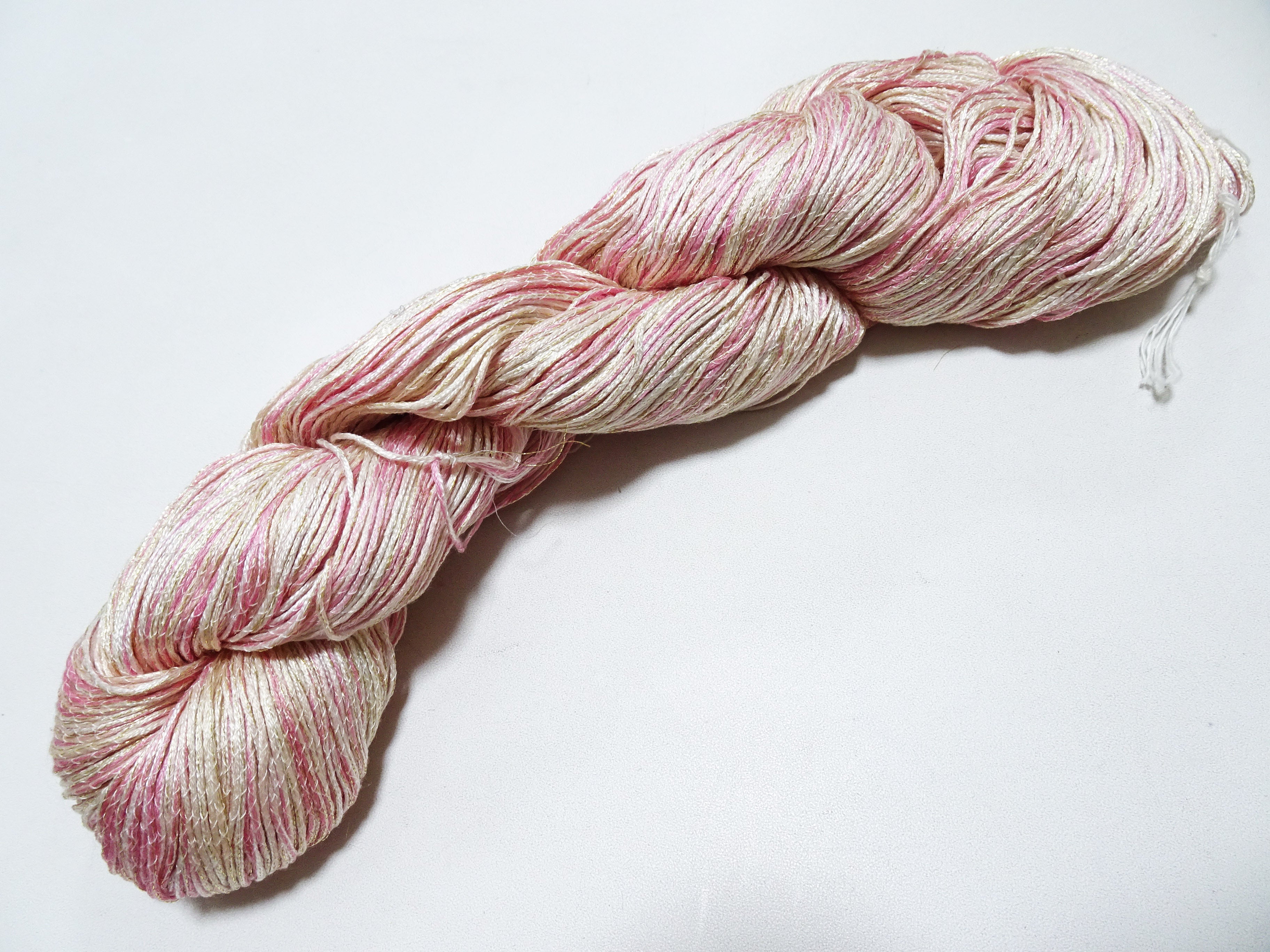 Japanese Tanaka Gen Silk – One-of-a-Kind Hand-Dyed Artistic Silk Thread, Rare Japanese Artisan Yarn, Limited Stock 19110