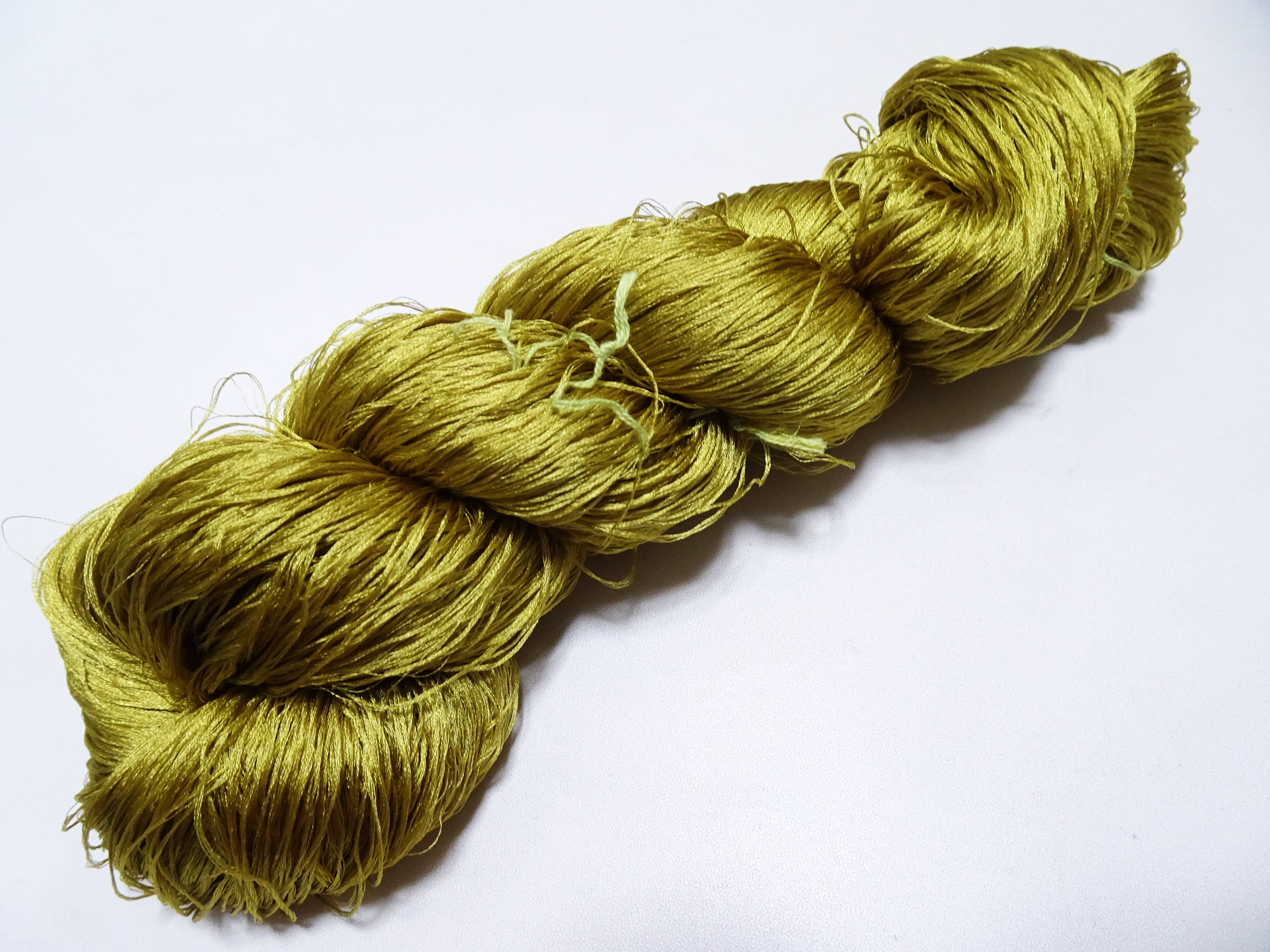 Japanese Vintage 6 Loose-Twist Silk Threads 19245
