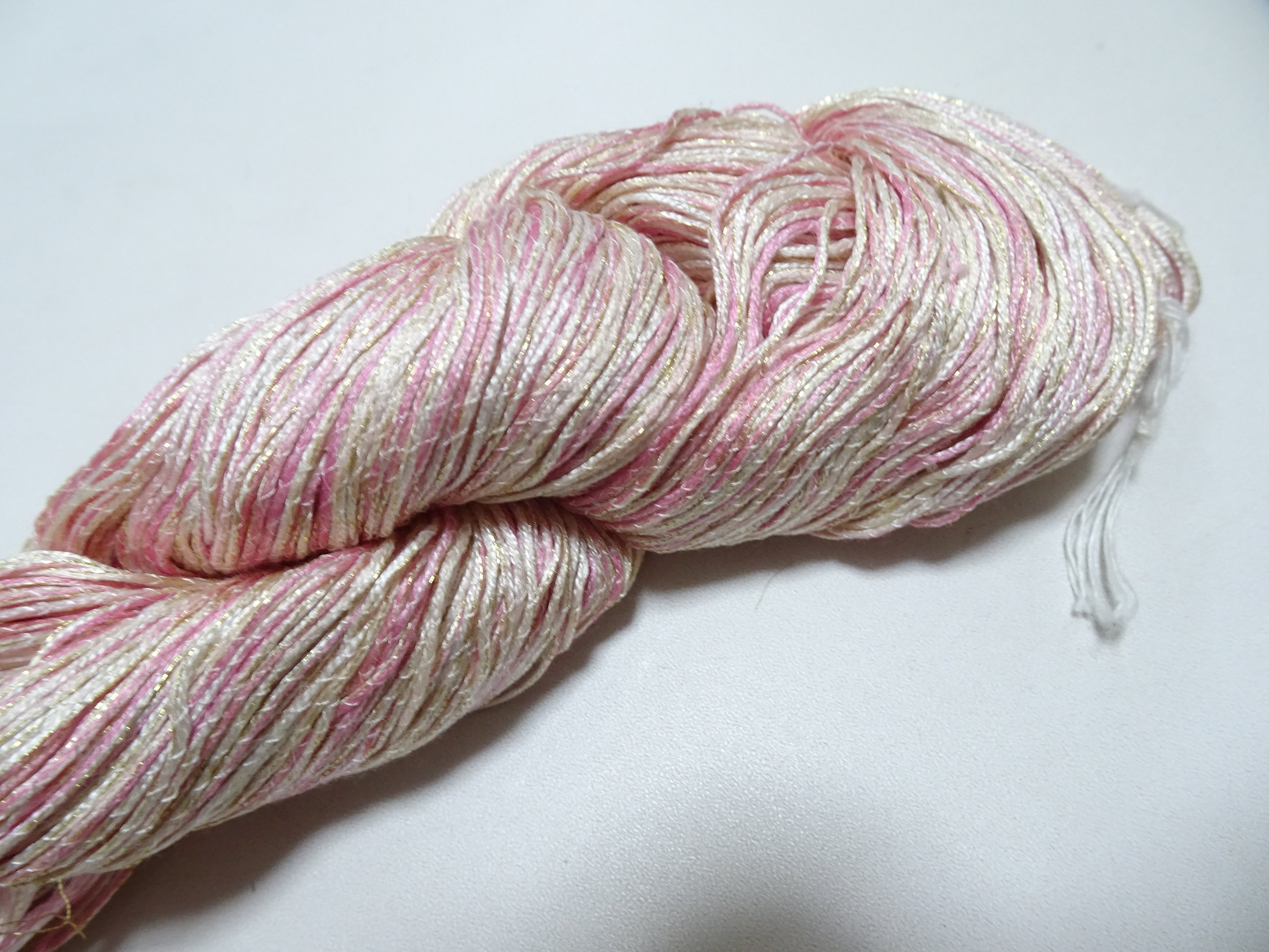 Japanese Tanaka Gen Silk – One-of-a-Kind Hand-Dyed Artistic Silk Thread, Rare Japanese Artisan Yarn, Limited Stock 19110