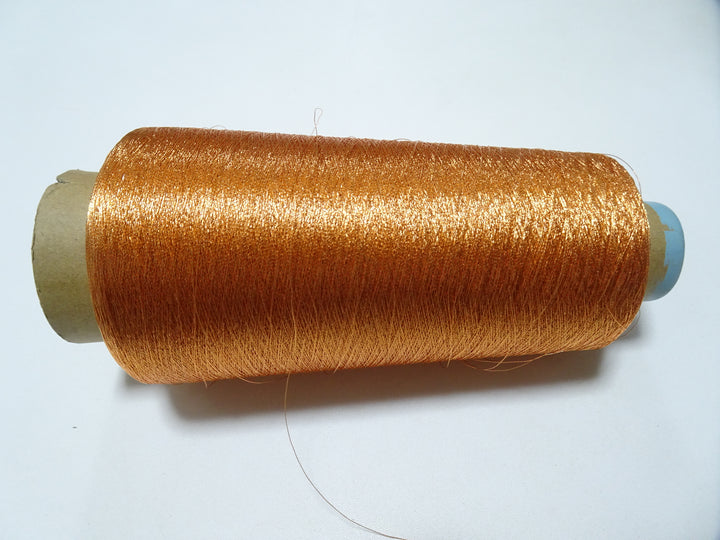 Japanese vintage rare Superb pure silver leaf thread color 7  5000M  0.16mm