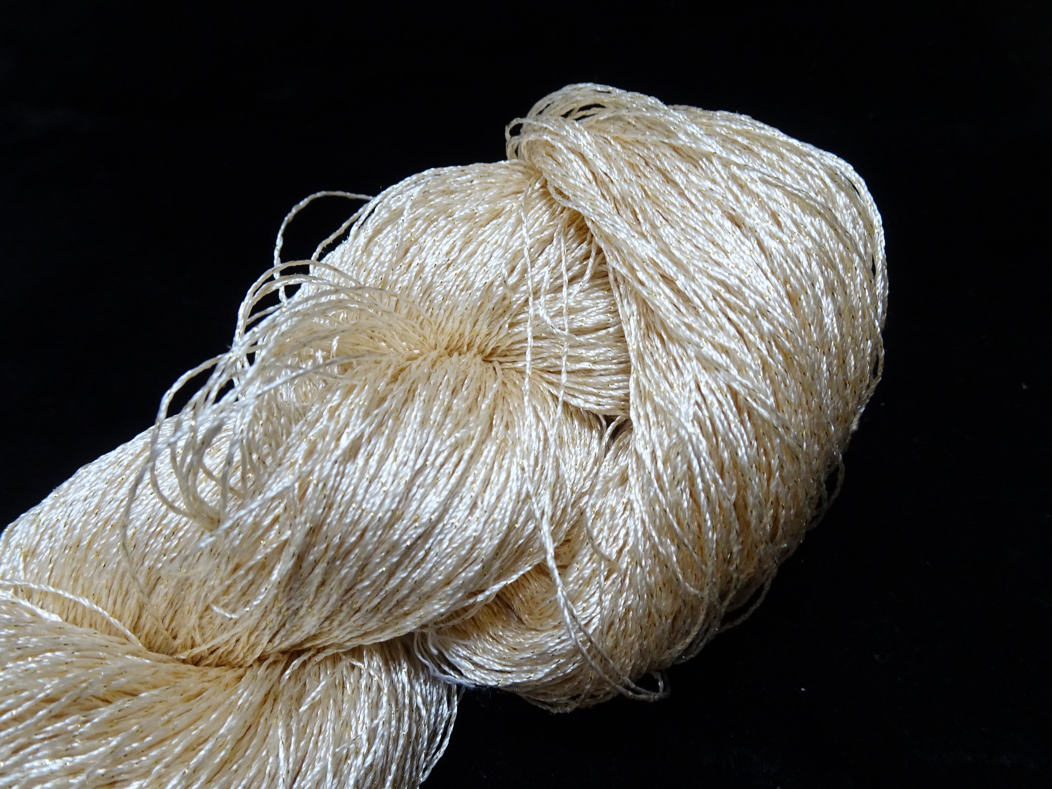 Japanese Vintage High Class Rare Silk Thread Mixture of Gold embroidery 17895