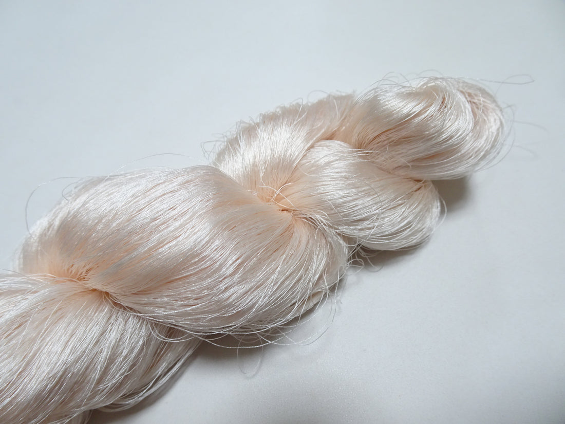 Japanese Vintage Twisted Silk Thread Embroidery 15368