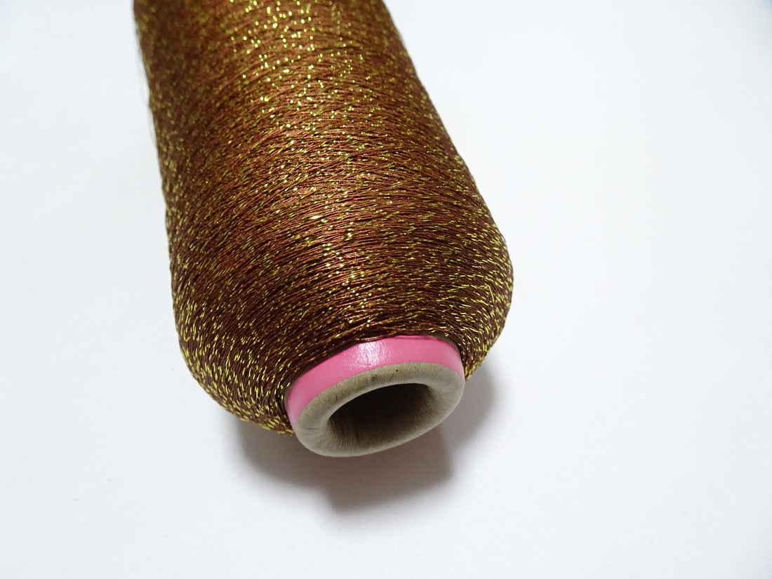Super Special price! Japanese vintage metallic lame thread embroidery 5000M 9340