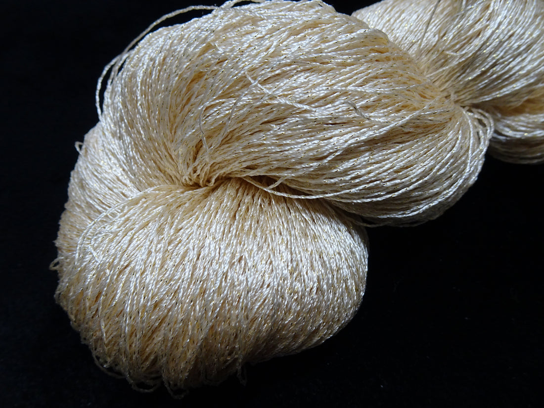 Japanese Vintage High Class Rare Silk Thread Mixture of Gold embroidery 17895