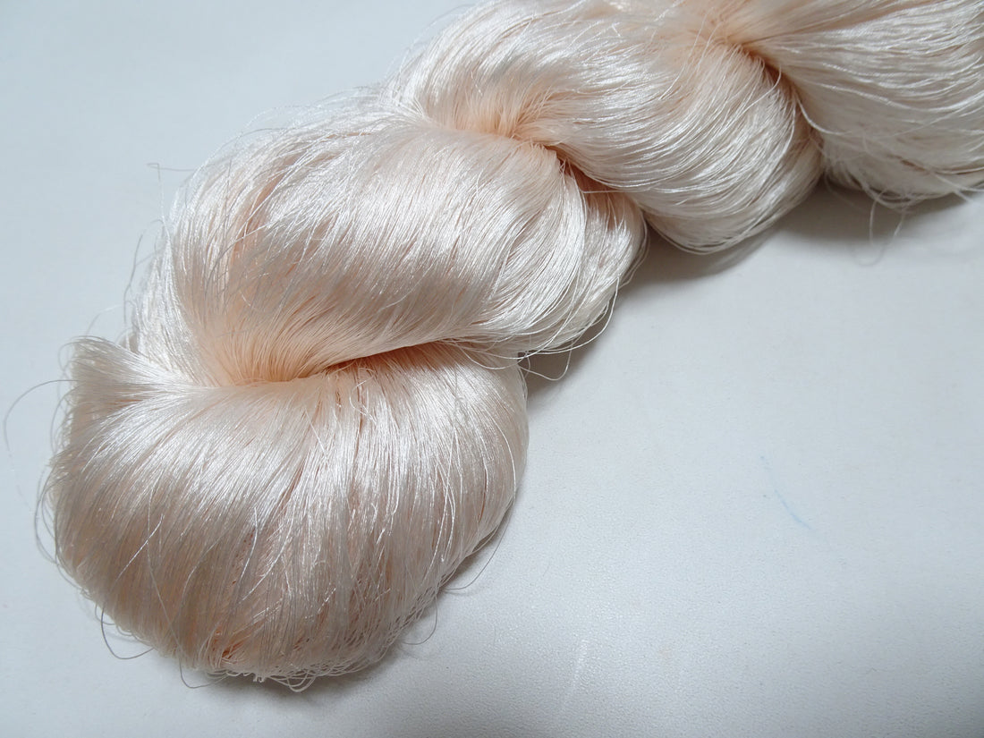 Japanese Vintage Twisted Silk Thread Embroidery 15368