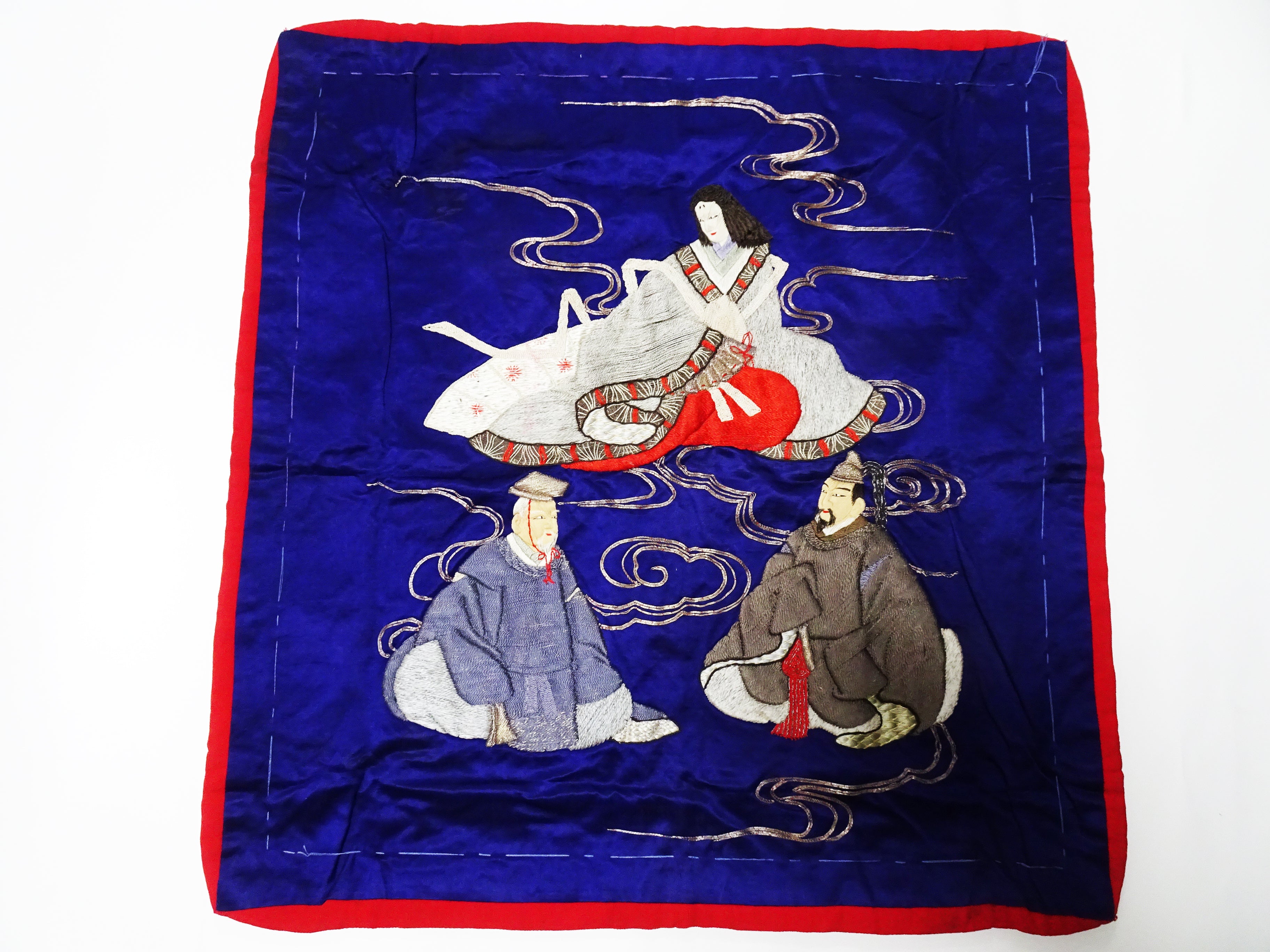 Japanese Antique high quality Super Rare Fukusa  Embroidery 7681