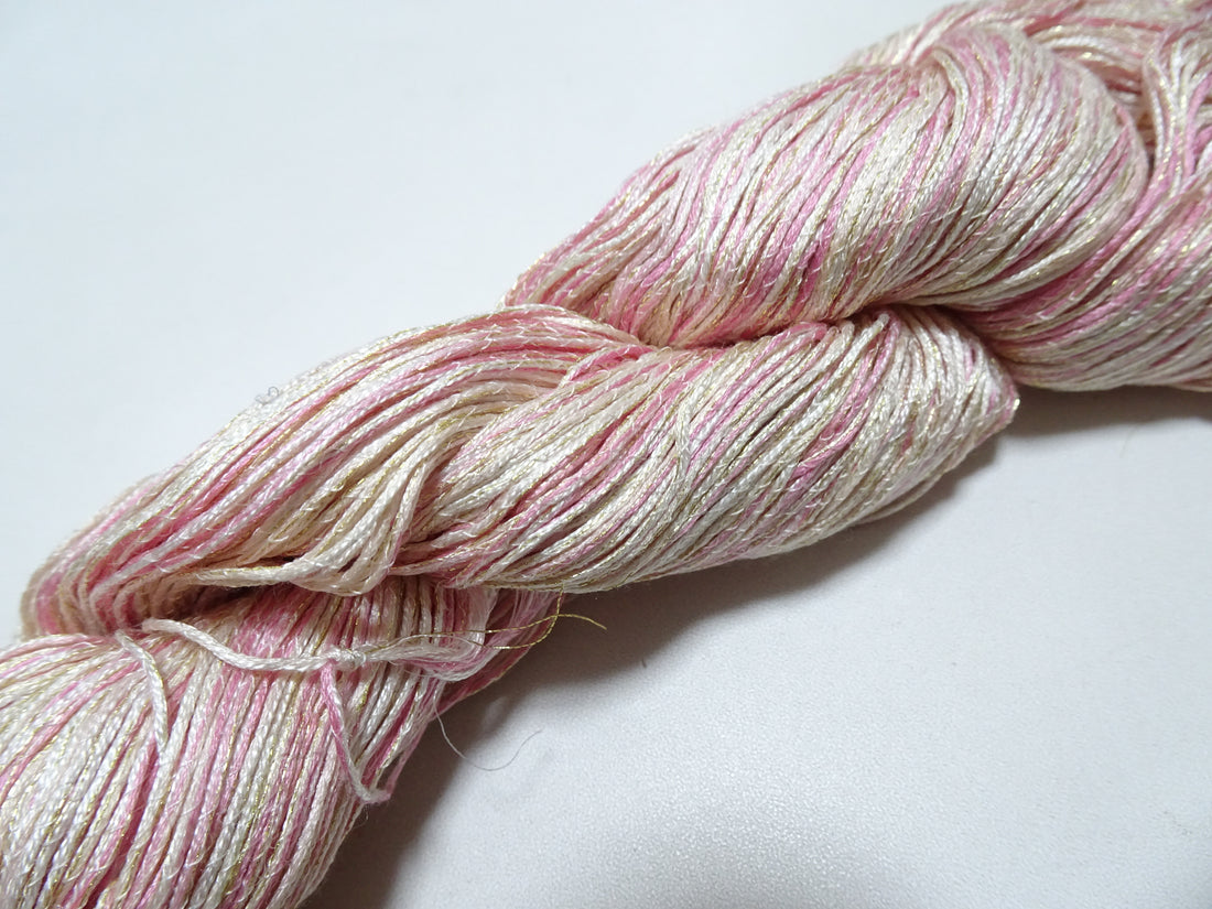 Japanese Tanaka Gen Silk – One-of-a-Kind Hand-Dyed Artistic Silk Thread, Rare Japanese Artisan Yarn, Limited Stock 19110