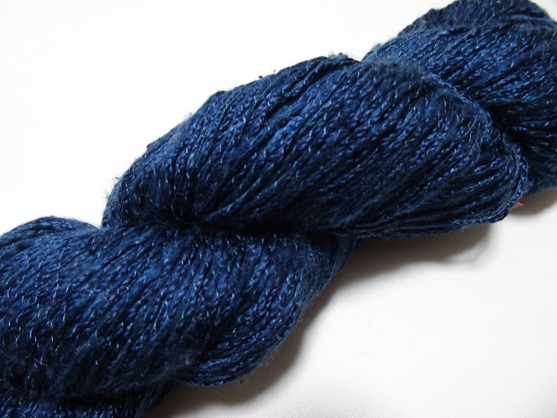 Japanese Tanaka Gen Silk – One-of-a-Kind Hand-Dyed Artistic Silk Thread, Rare Japanese Artisan Yarn, Limited Stock 16505
