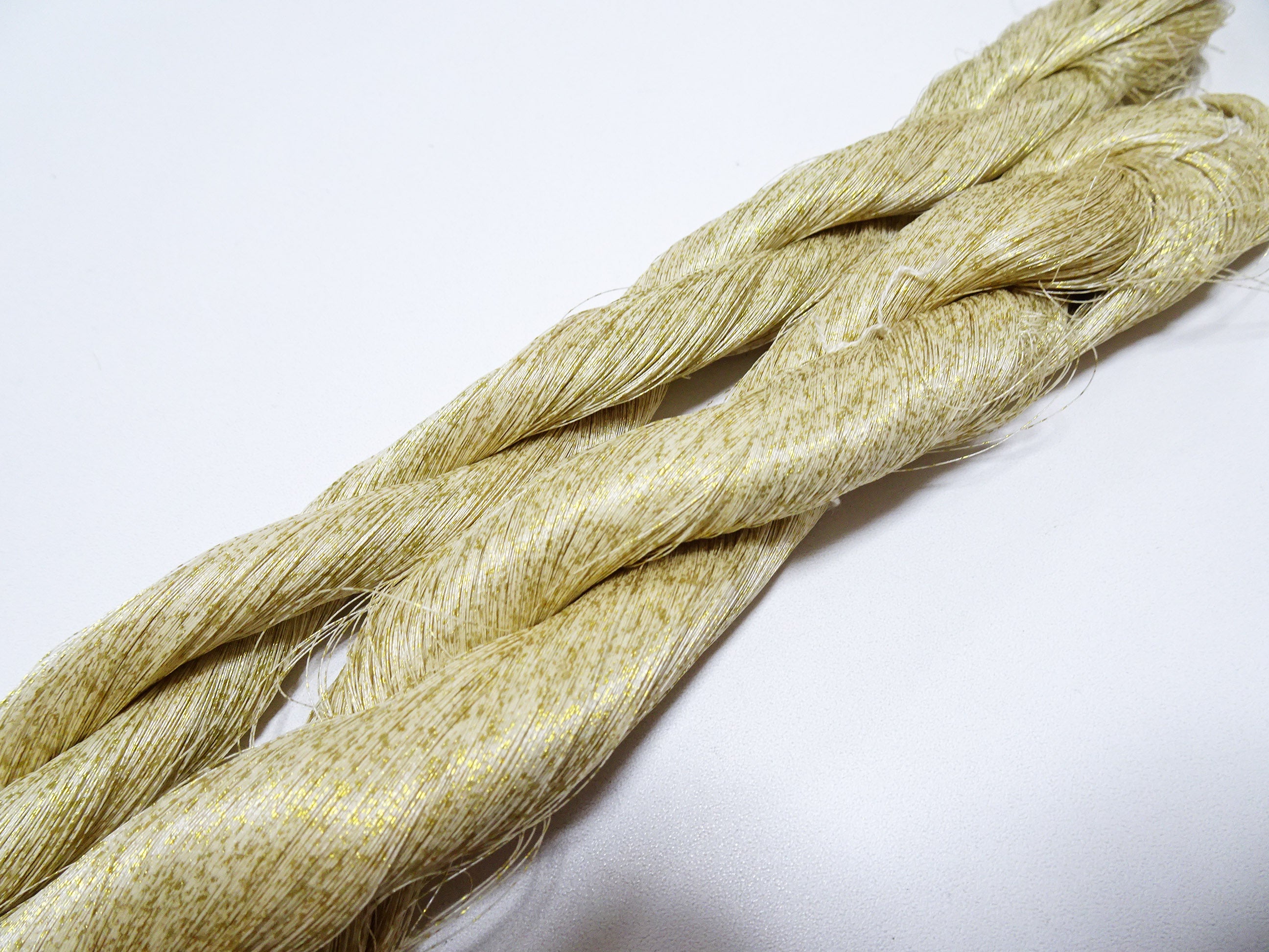 Special price! Japanese Vintage Super Rare Urushi (japanese lacquer) Kinsunago thread 2sets Over 1500M  0.16mm  12602