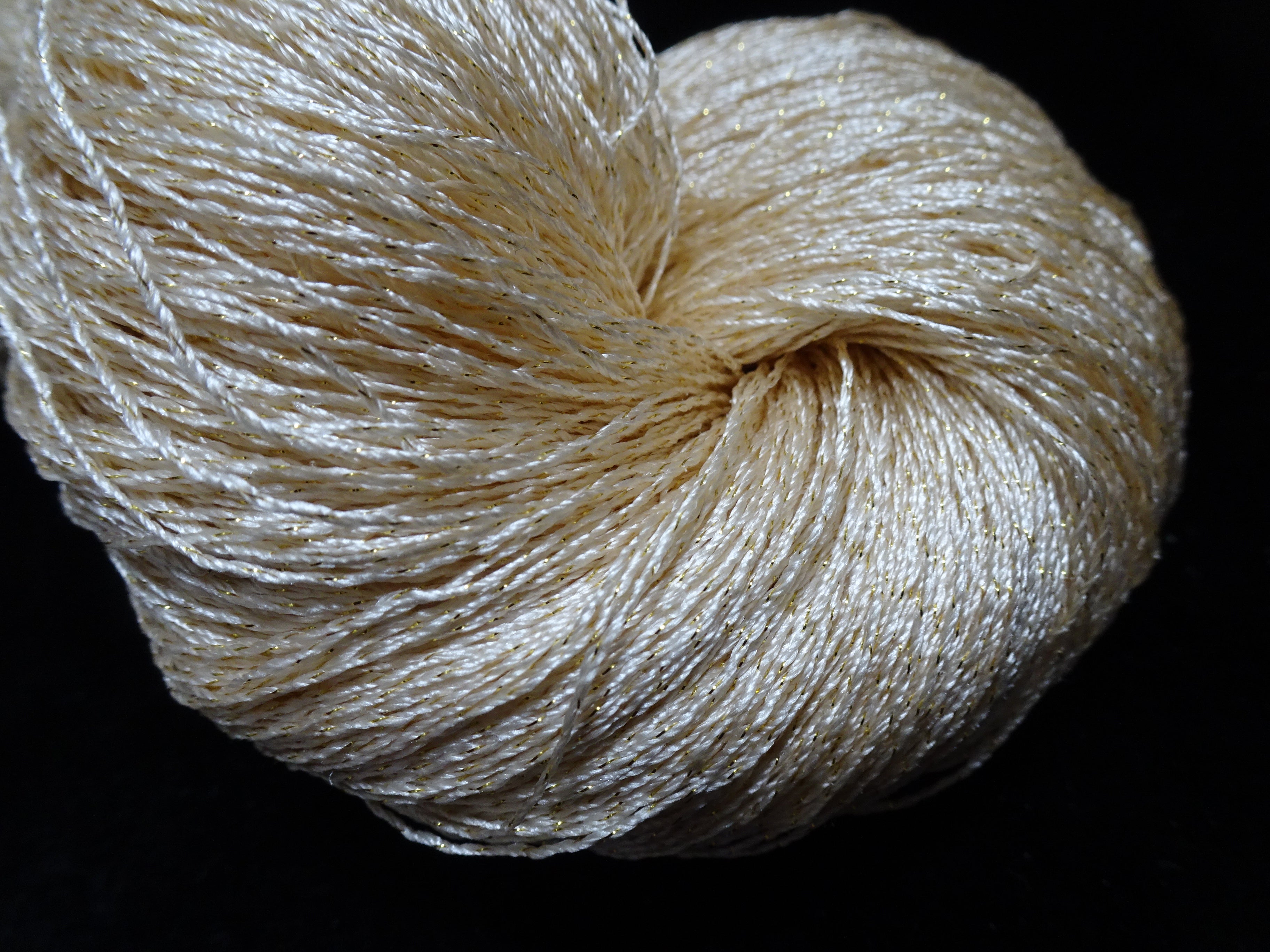 Japanese Vintage High Class Rare Silk Thread Mixture of Gold embroidery 17895