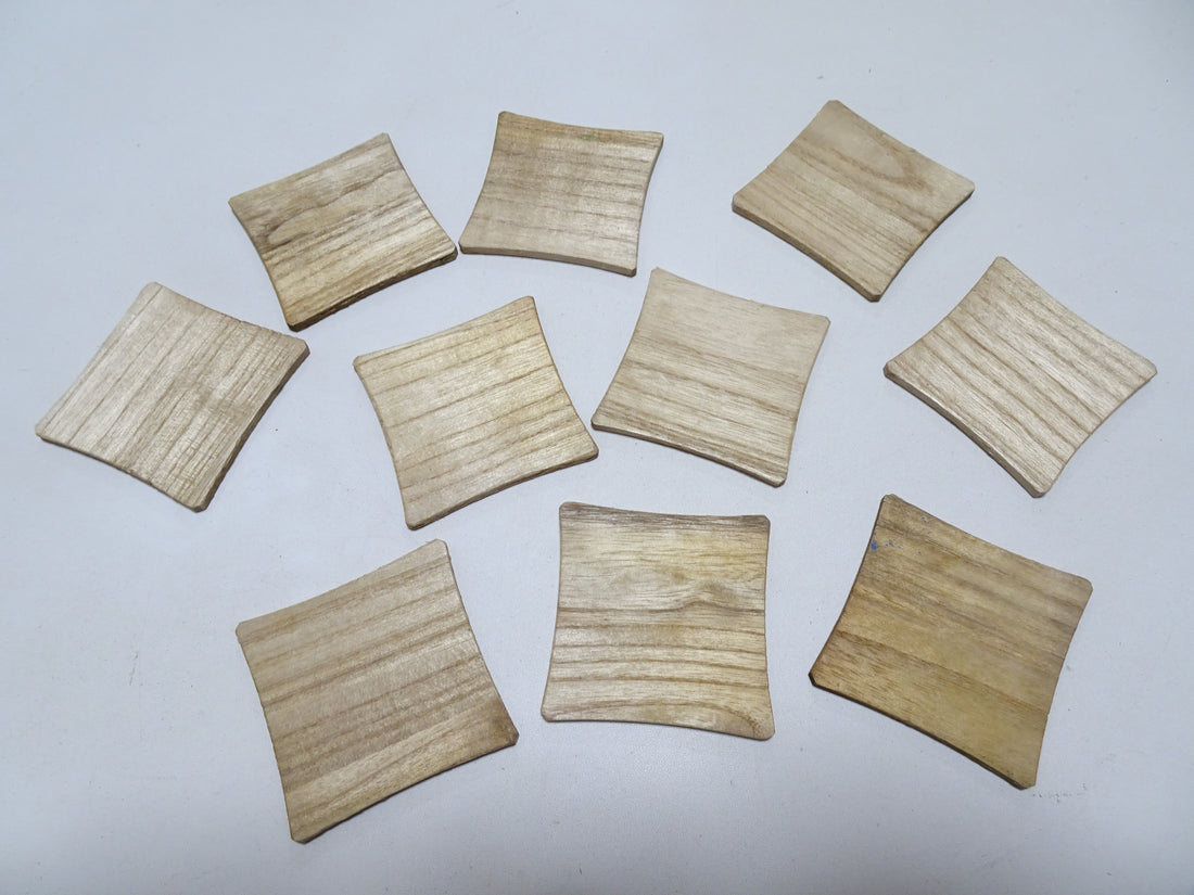 Vintage Japanese Wooden Thread Spools 10sets 17449