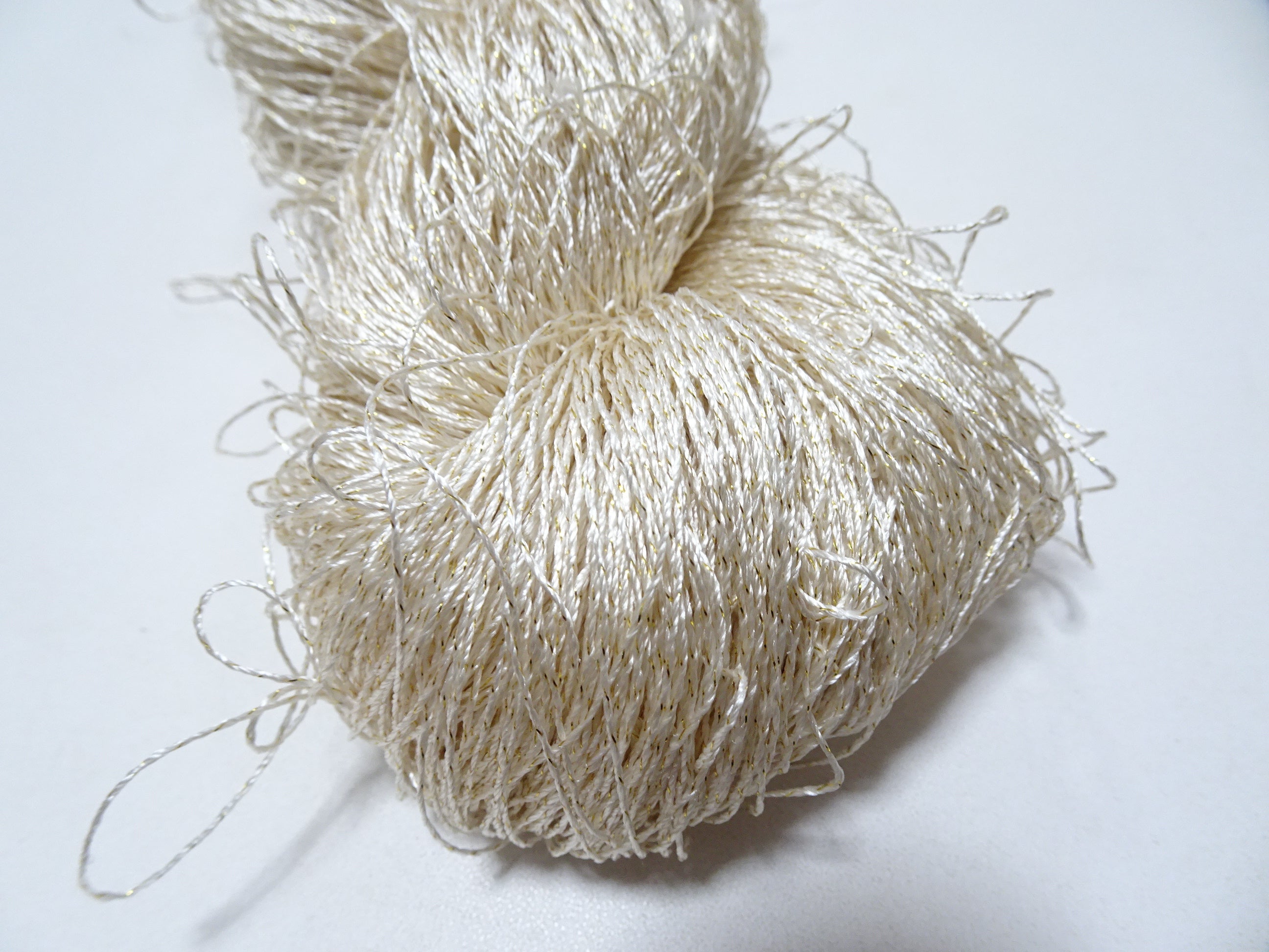 Japanese vintage high class rare silk thread Mixture of Gold embroidery 9513