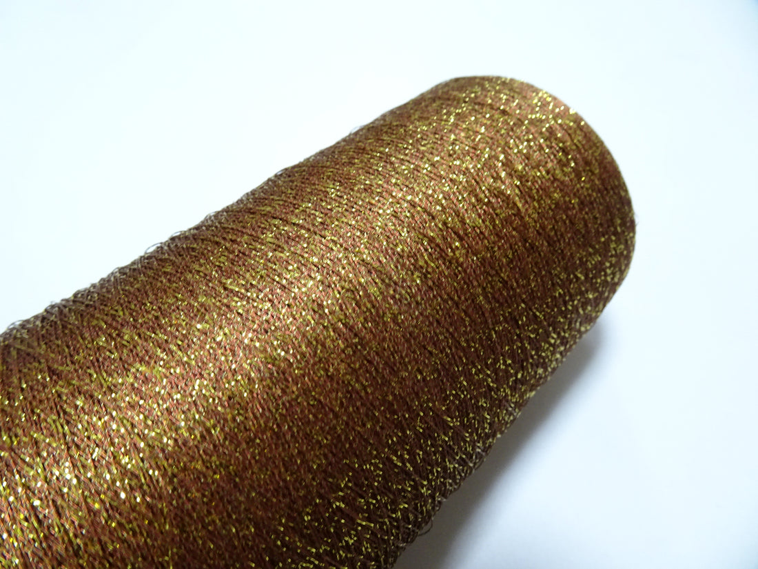 Super Special price! Japanese vintage metallic lame thread embroidery 5000M 9340