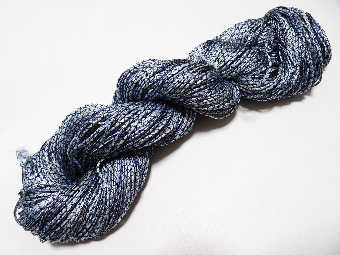 Japanese Tanaka Gen Silk – One-of-a-Kind Hand-Dyed Artistic Silk Thread, Rare Japanese Artisan Yarn, Limited Stock 16506