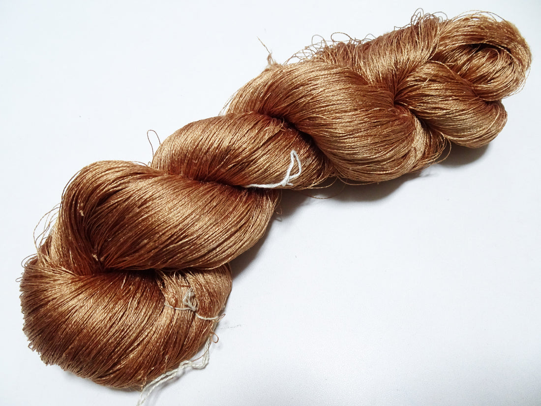 Japanese Vintage Twisted Silk Thread Embroidery 17129