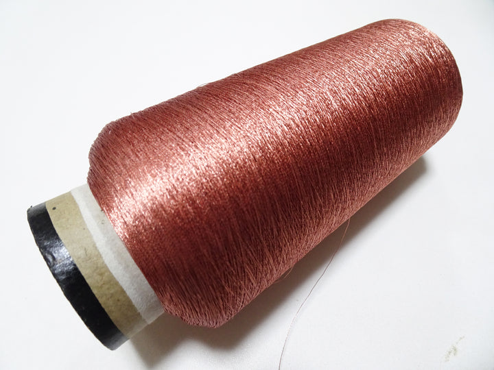 Japanese vintage rare Superb pure silver leaf thread color 37  5000M  0.16mm