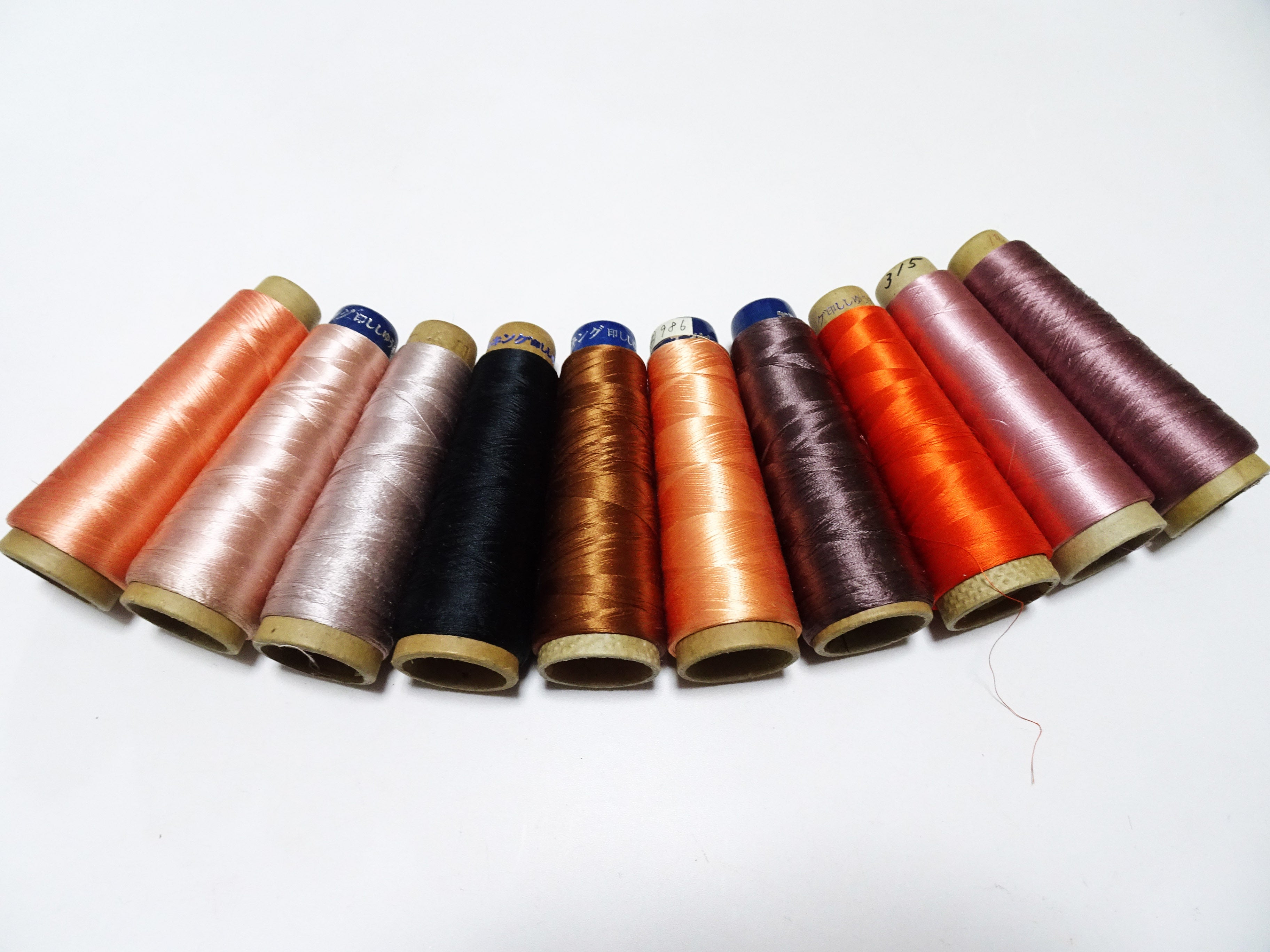 Special Price!! Japanese vintage silk thread 10sets embroidery Over 6,000 meters  16364