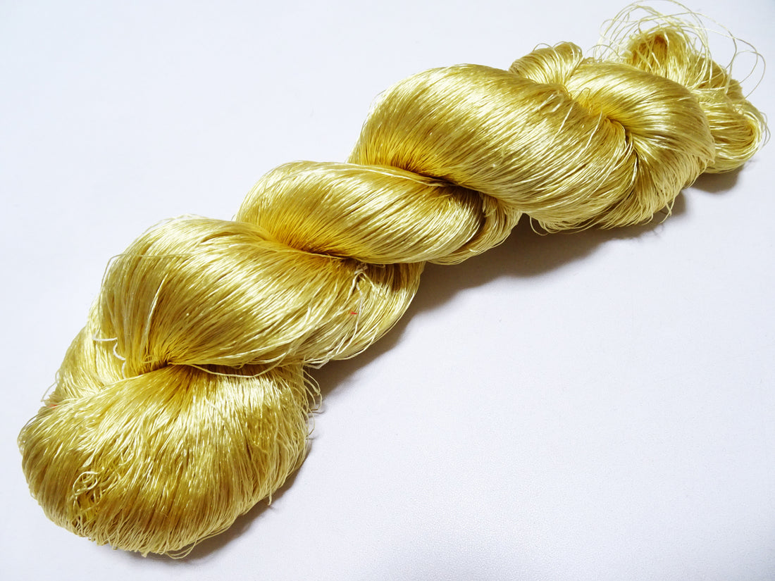 Japanese Vintage Loose Twisted Silk Thread Embroidery 16815
